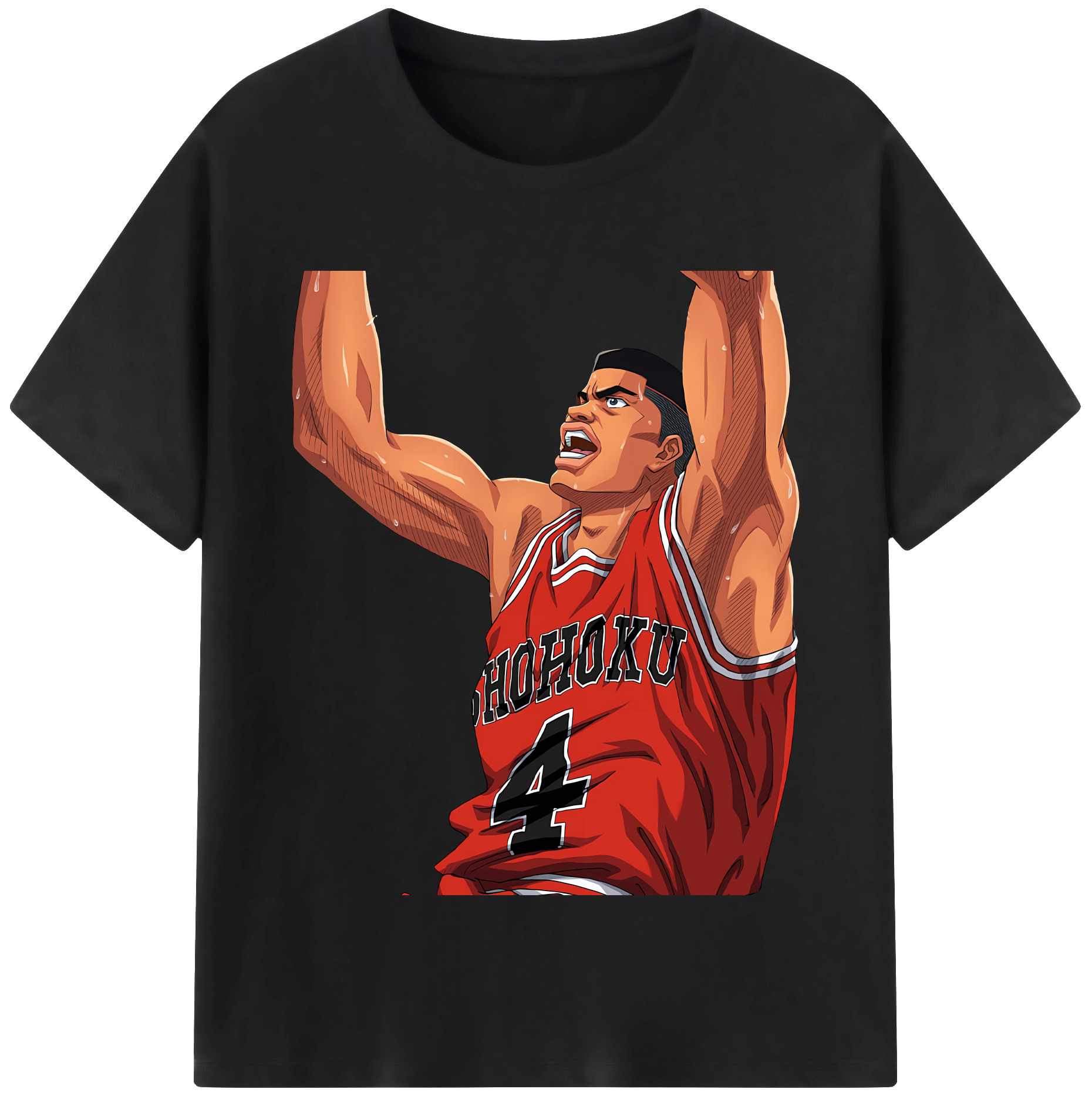 （画像用） SLAM DUNK／スラムダンク レディースカジュアルプリントTシャツ（綿100％）