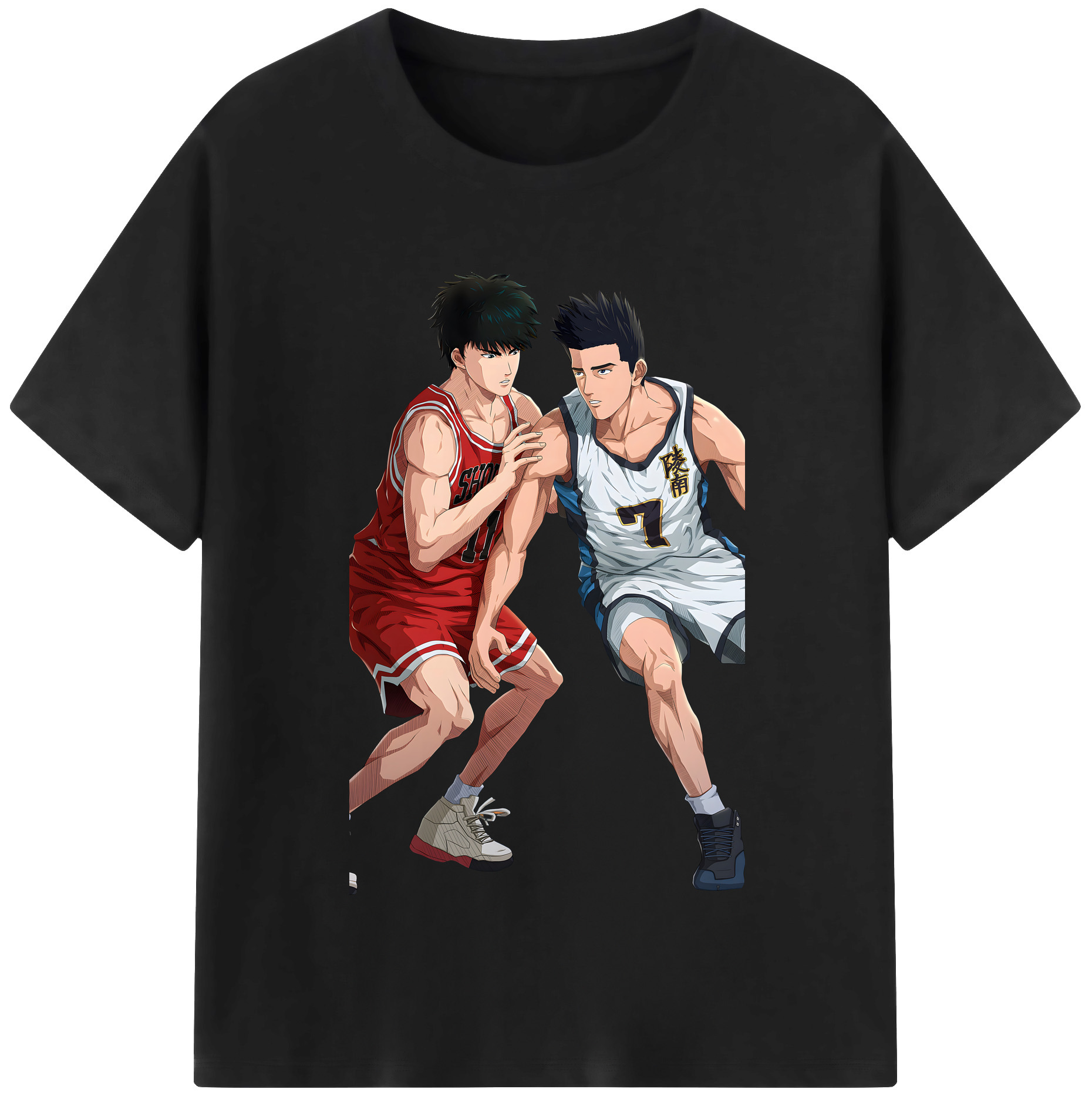 （画像用） SLAM DUNK／スラムダンク レディースカジュアルプリントTシャツ（綿100％）