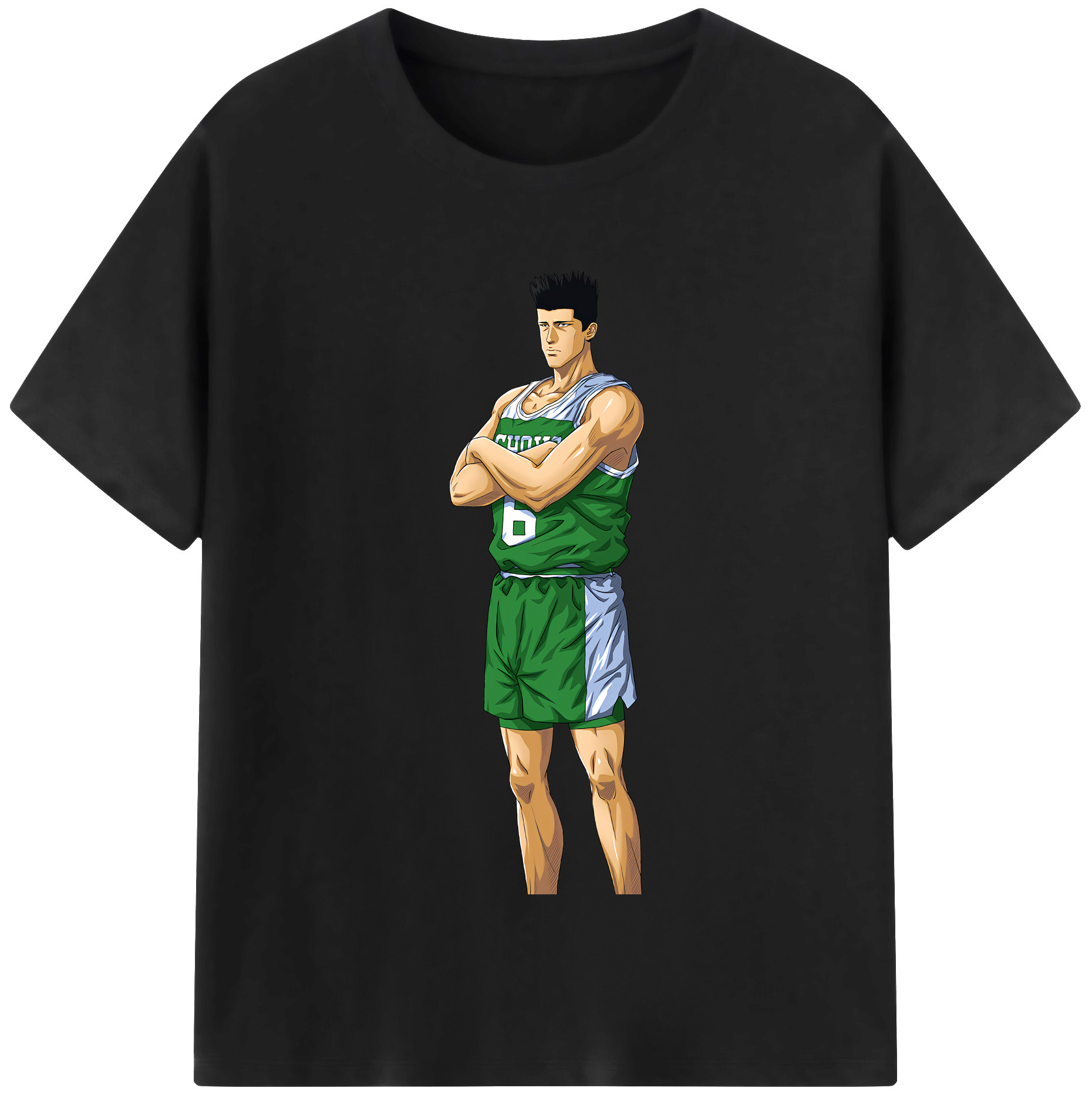 （画像用） SLAM DUNK／スラムダンク レディースカジュアルプリントTシャツ（綿100％）