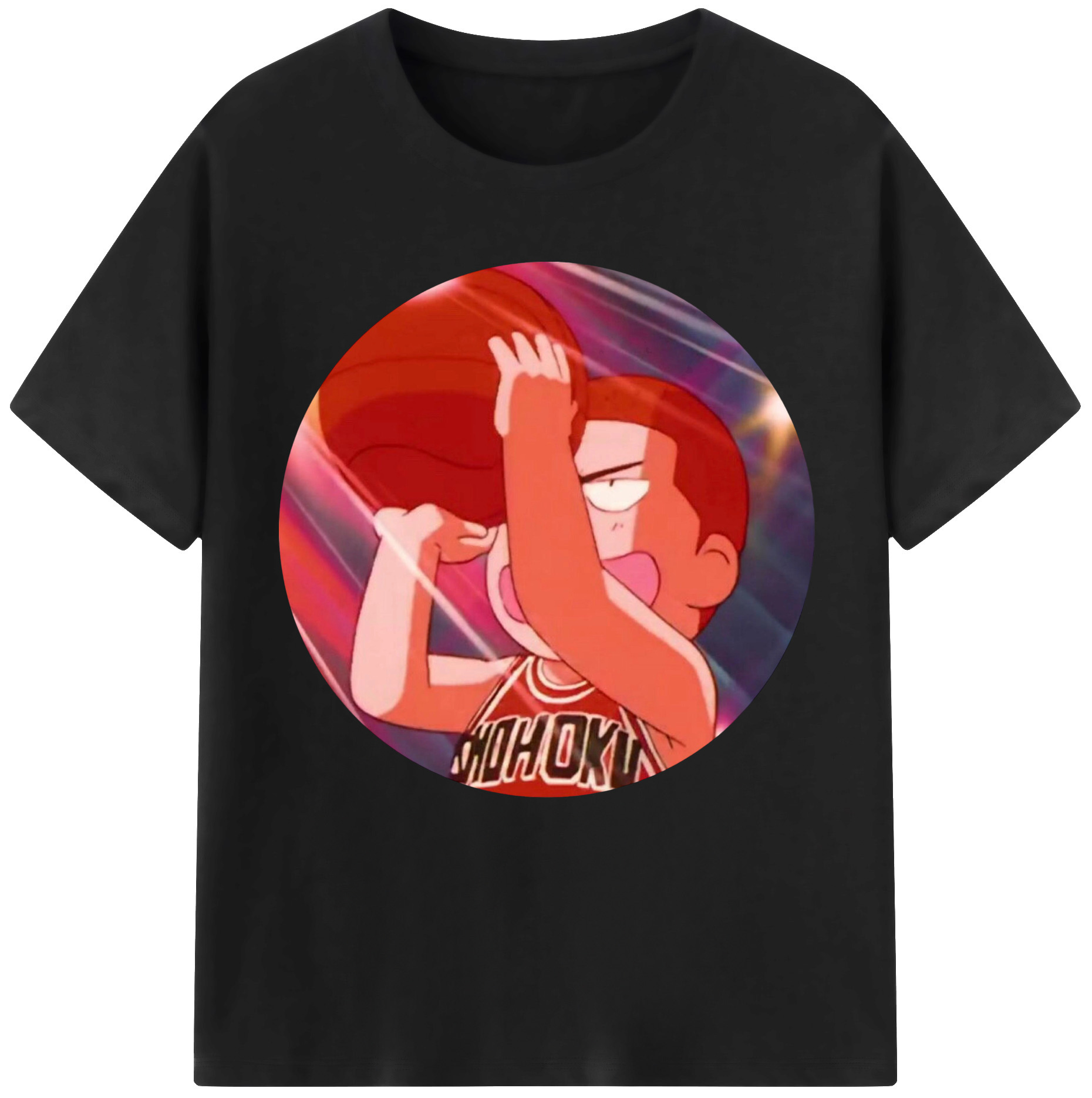 （画像用） SLAM DUNK／スラムダンク レディースカジュアルプリントTシャツ（綿100％）