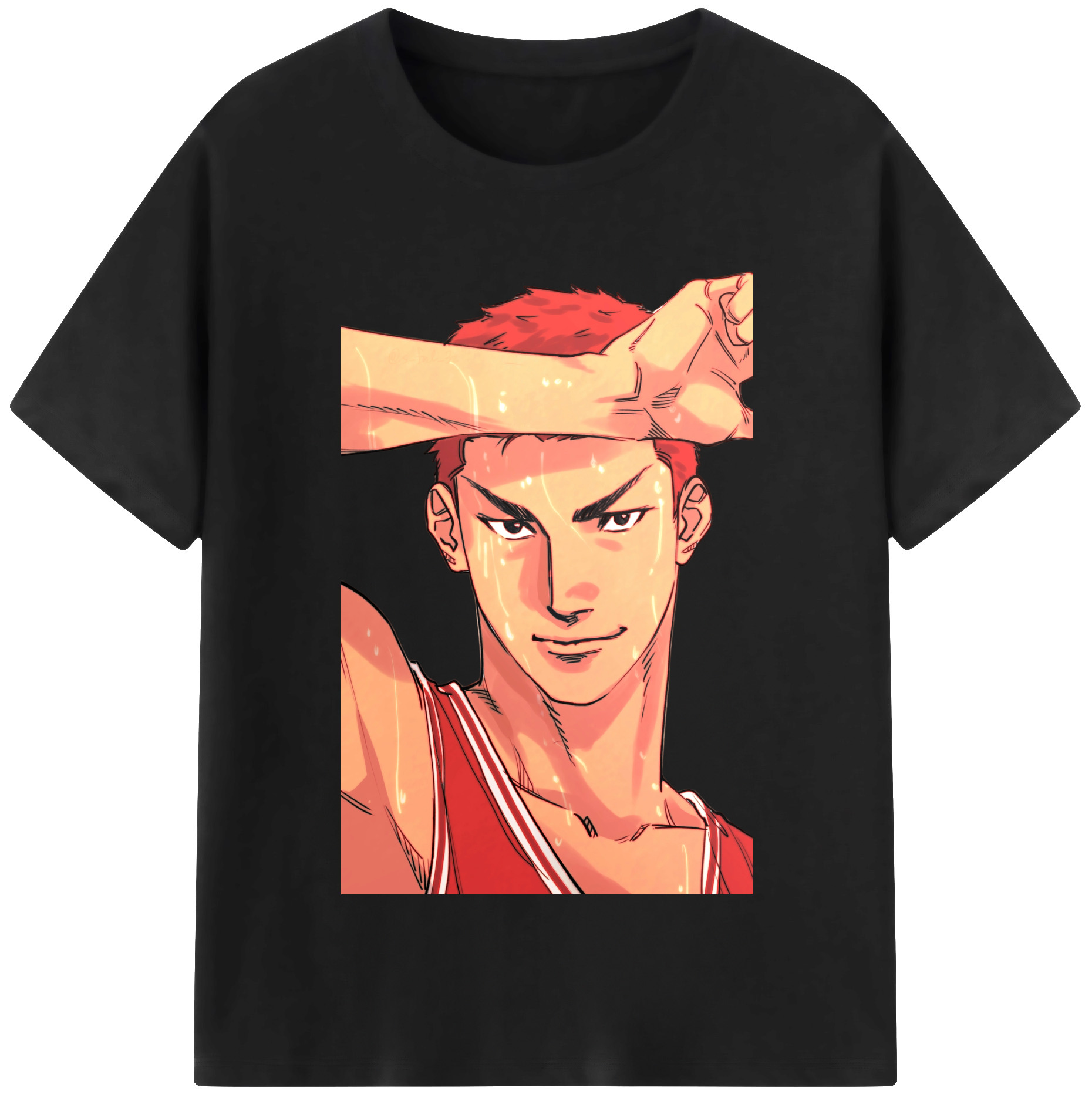 （画像用） SLAM DUNK／スラムダンク レディースカジュアルプリントTシャツ（綿100％）