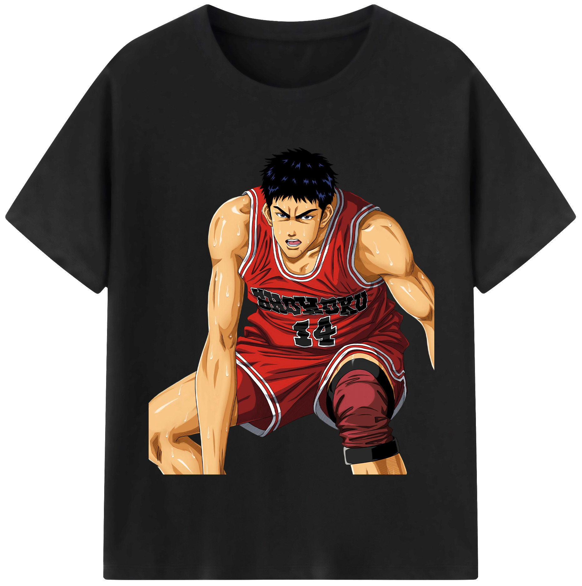 （画像用） SLAM DUNK／スラムダンク レディースカジュアルプリントTシャツ（綿100％）