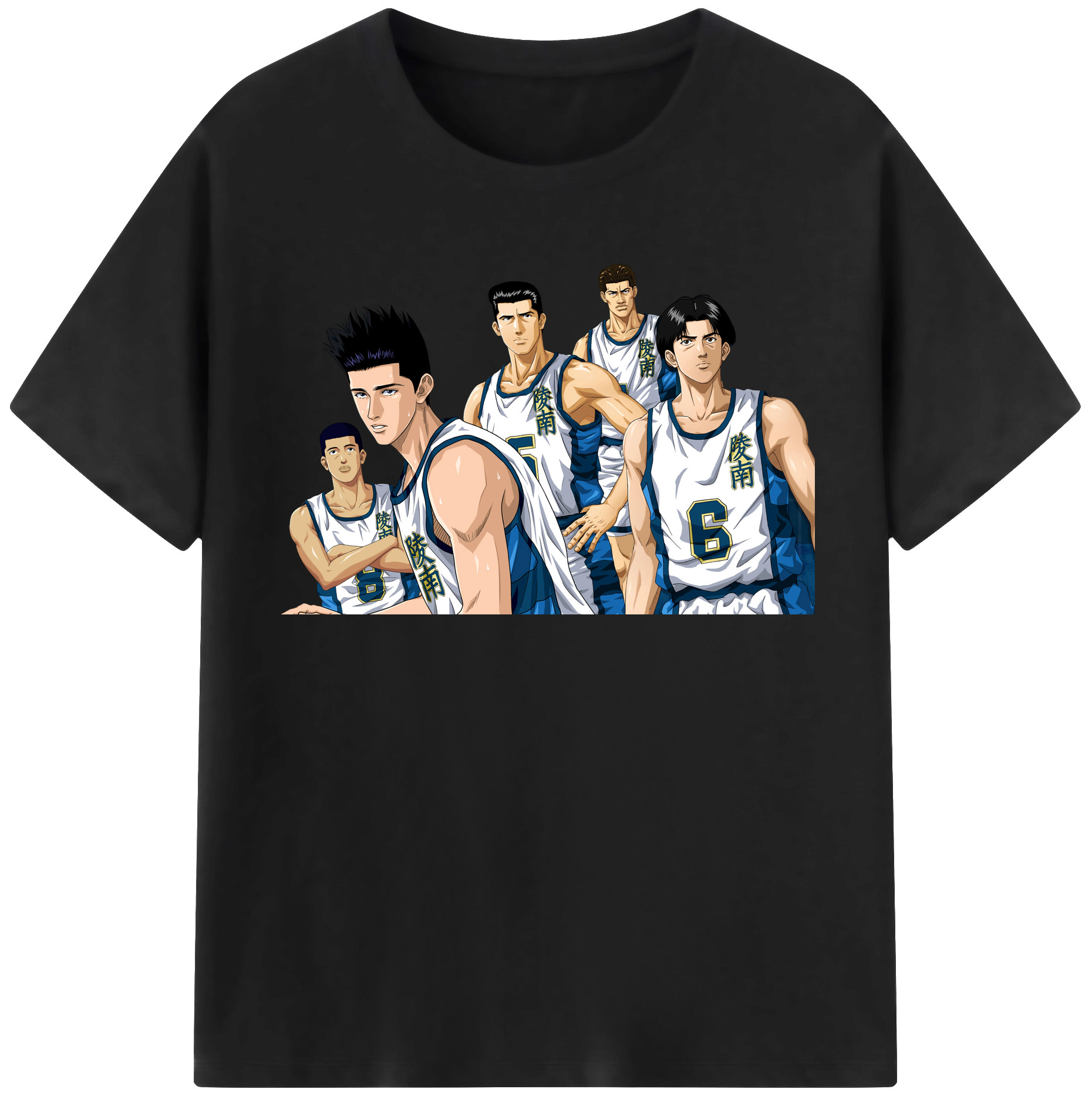 （画像用） SLAM DUNK／スラムダンク レディースカジュアルプリントTシャツ（綿100％）