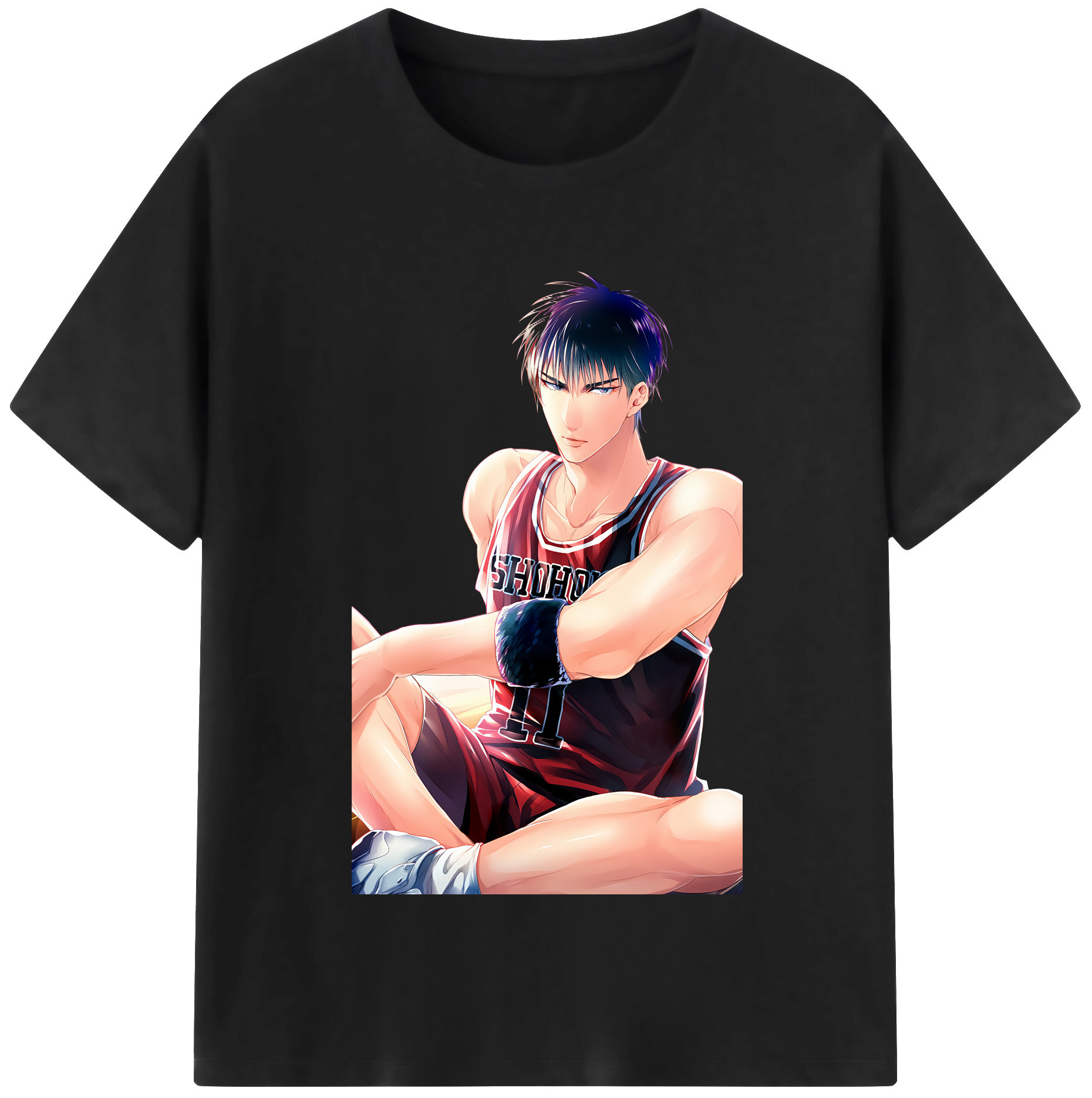 （画像用） SLAM DUNK／スラムダンク レディースカジュアルプリントTシャツ（綿100％）