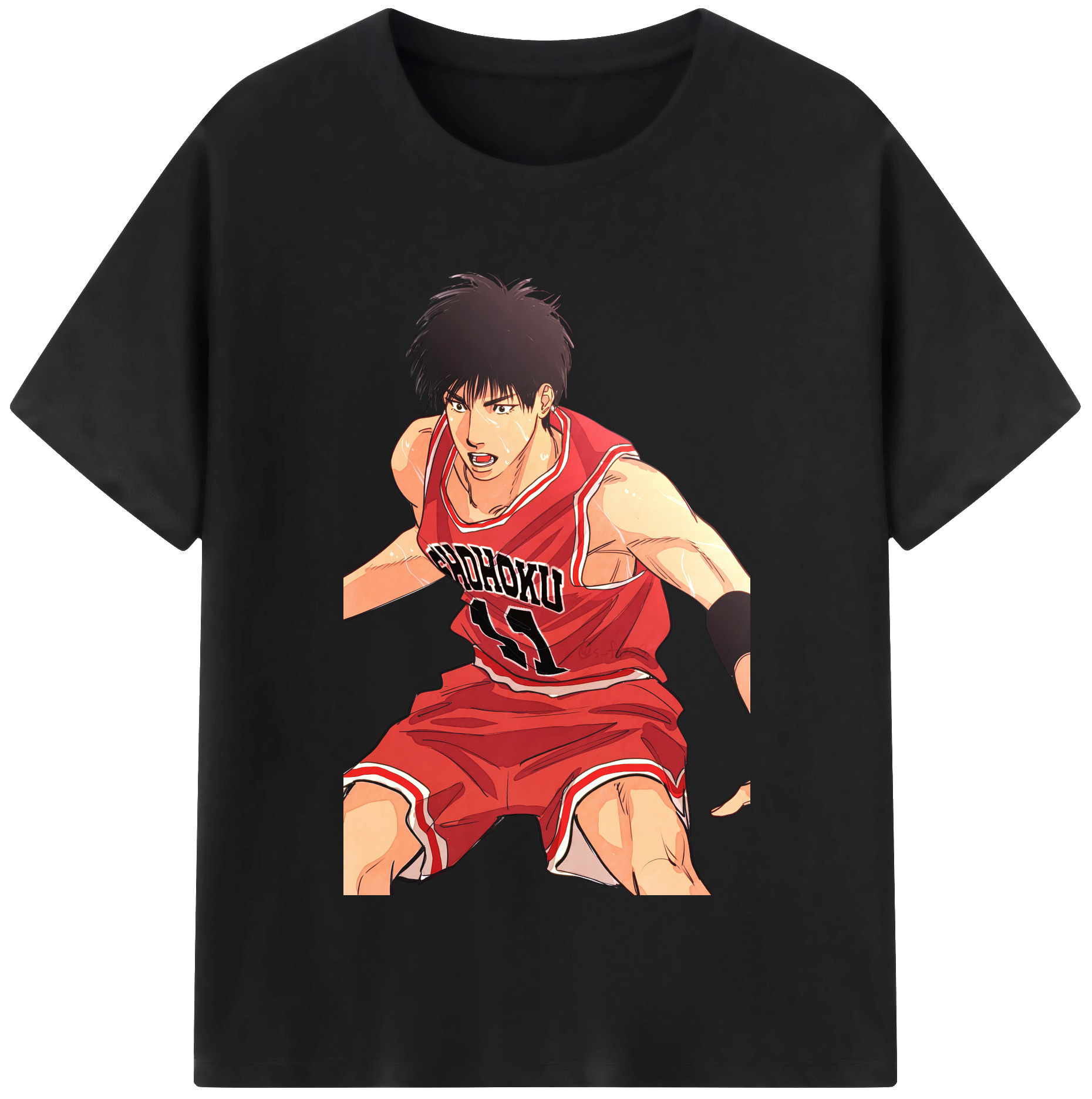 （画像用） SLAM DUNK／スラムダンク レディースカジュアルプリントTシャツ（綿100％）