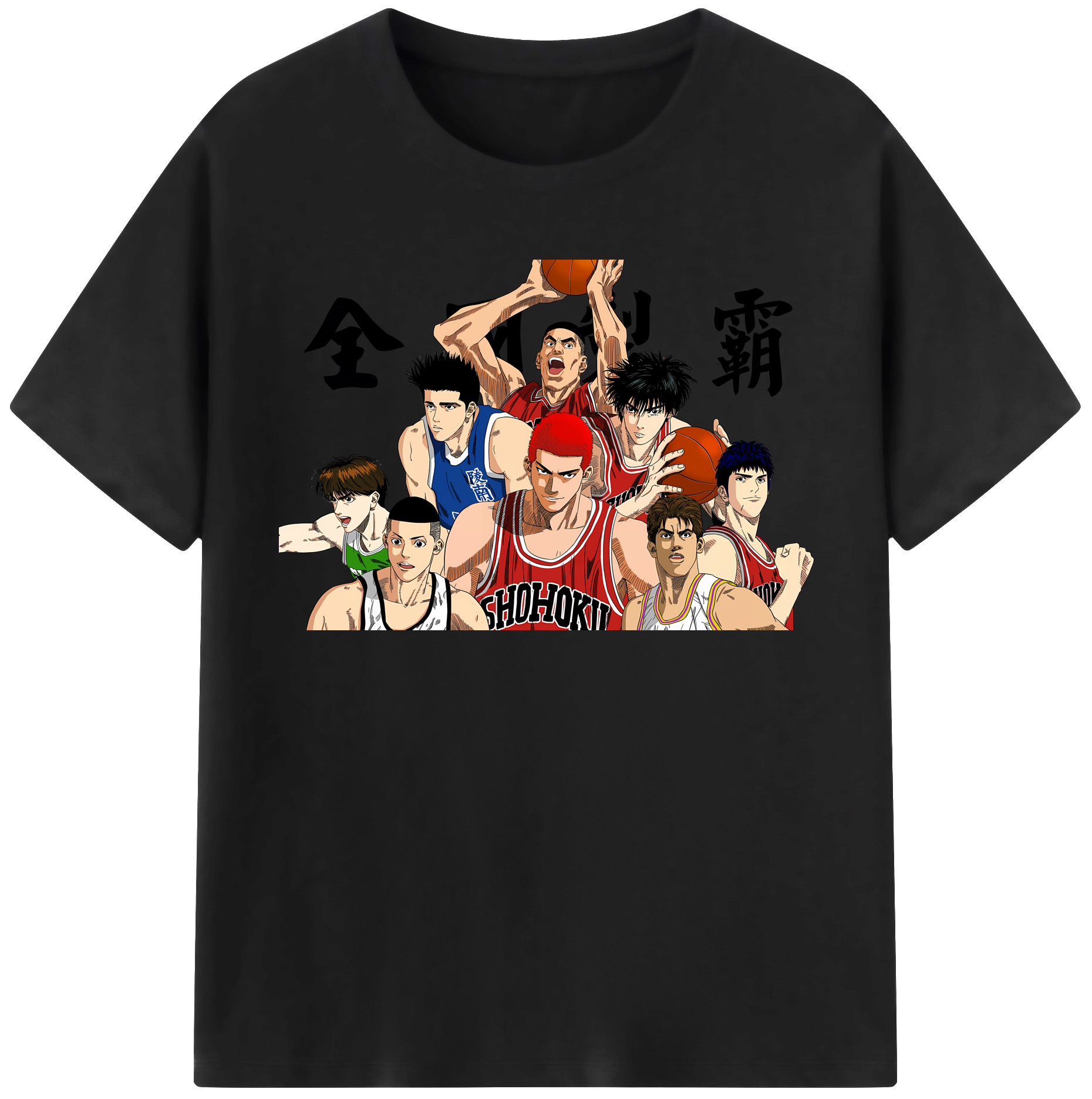（画像用） SLAM DUNK／スラムダンク レディースカジュアルプリントTシャツ（綿100％）