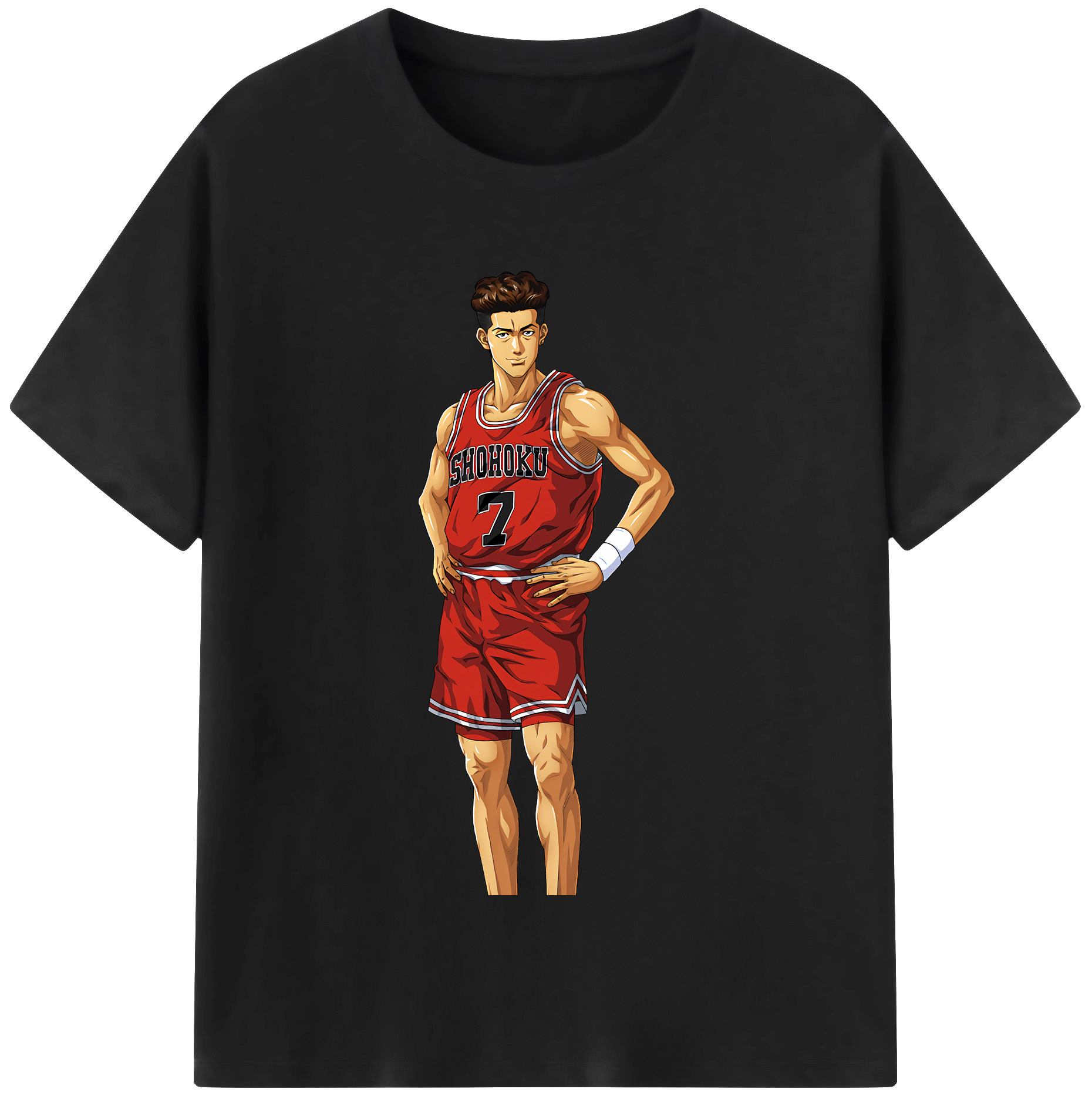 （画像用） SLAM DUNK／スラムダンク レディースカジュアルプリントTシャツ（綿100％）