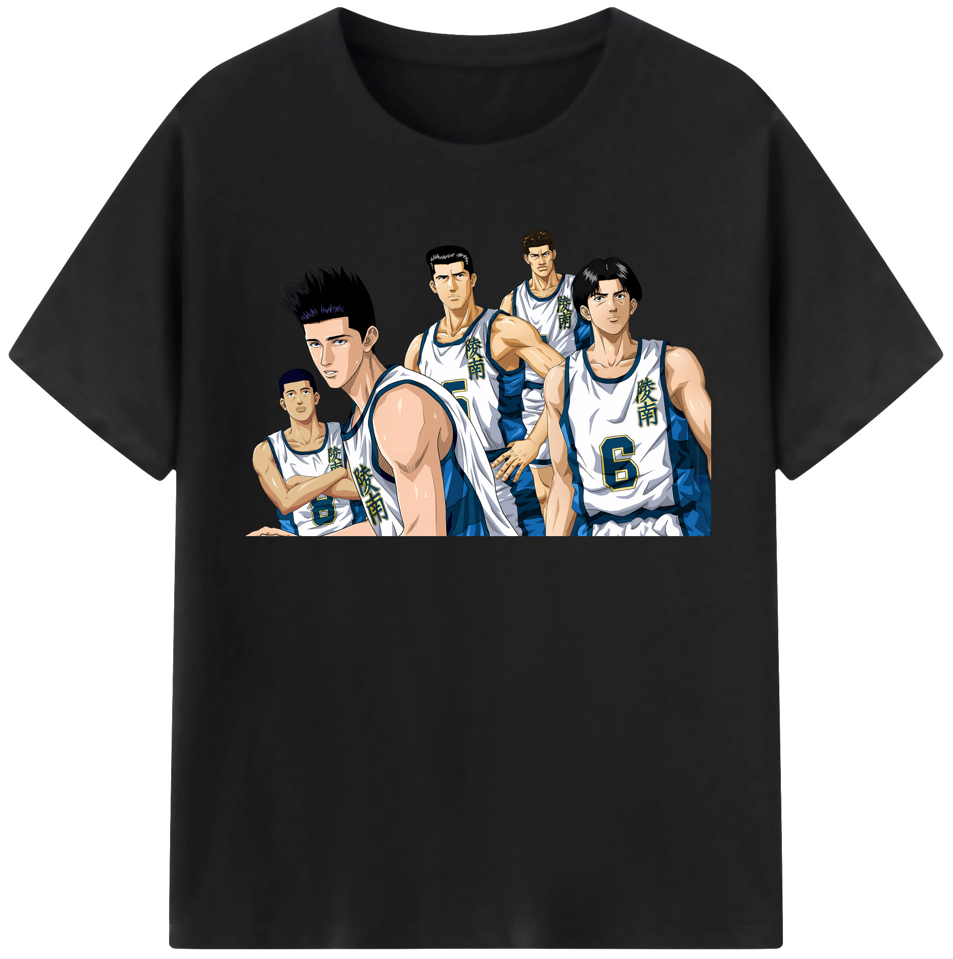 （画像用） SLAM DUNK／スラムダンク レディースカジュアルプリントTシャツ（綿100％）