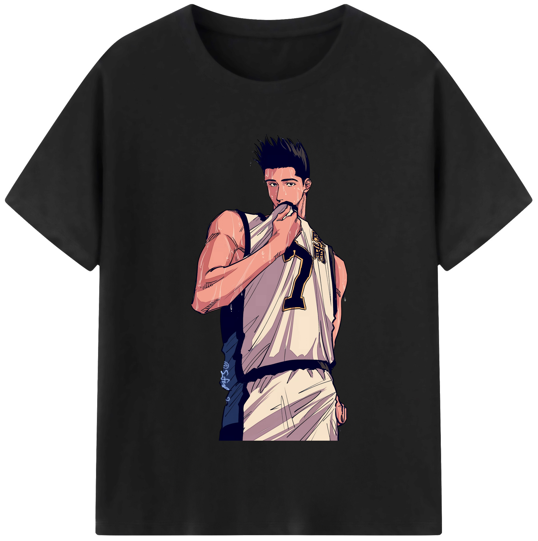 （画像用） SLAM DUNK／スラムダンク レディースカジュアルプリントTシャツ（綿100％）