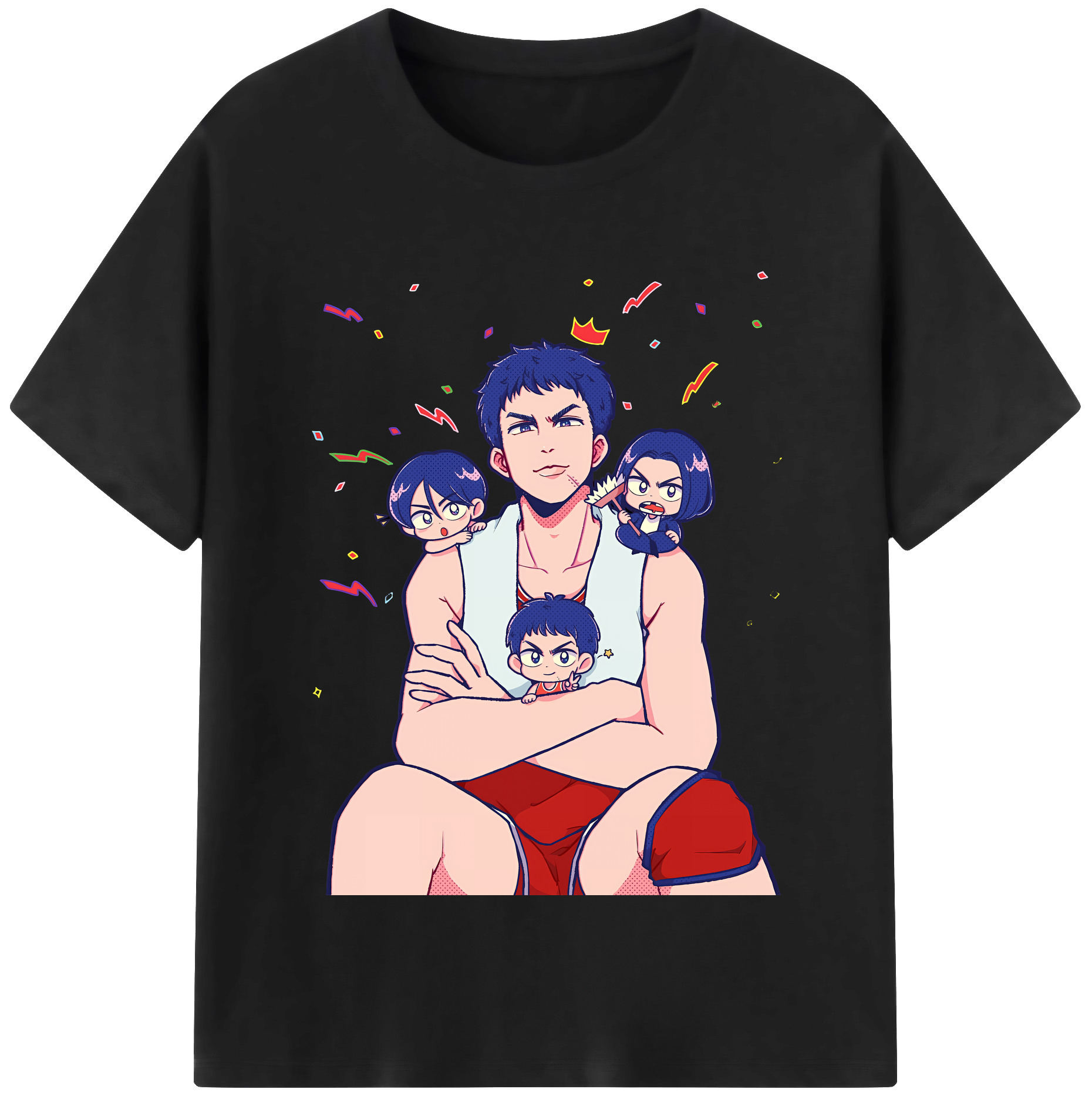 （画像用） SLAM DUNK／スラムダンク レディースカジュアルプリントTシャツ（綿100％）