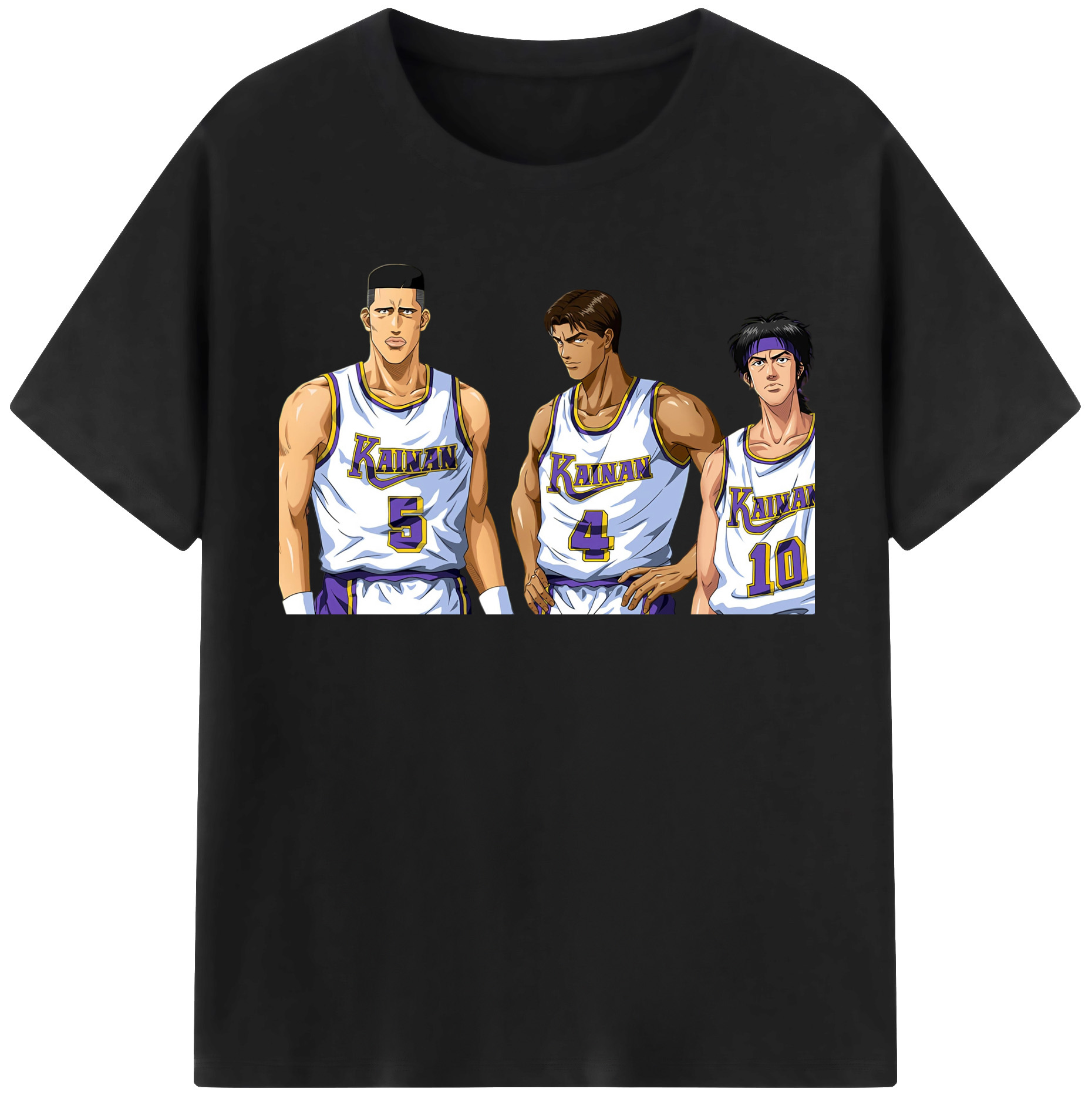 （画像用） SLAM DUNK／スラムダンク レディースカジュアルプリントTシャツ（綿100％）