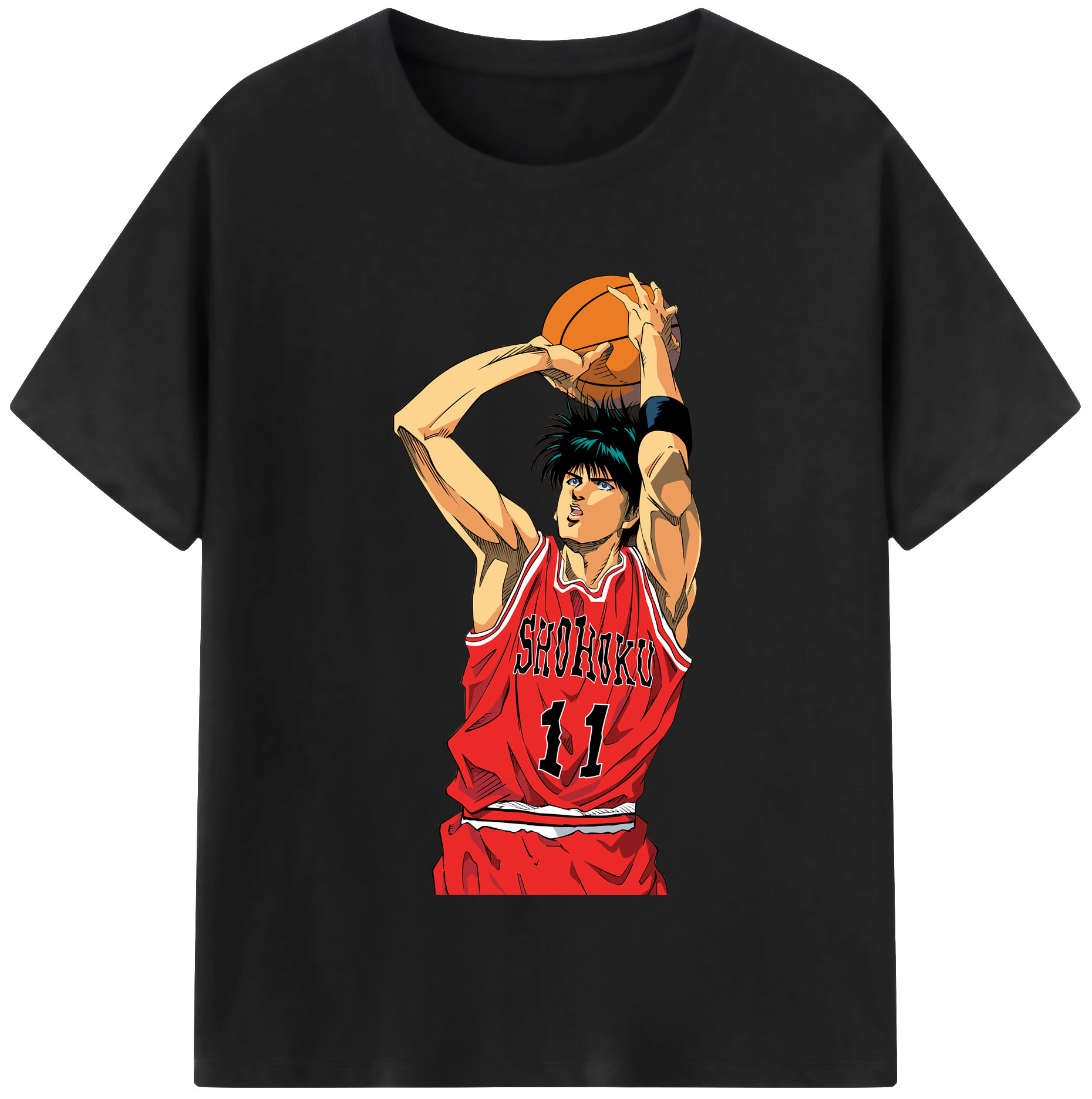 （画像用） SLAM DUNK／スラムダンク レディースカジュアルプリントTシャツ（綿100％）