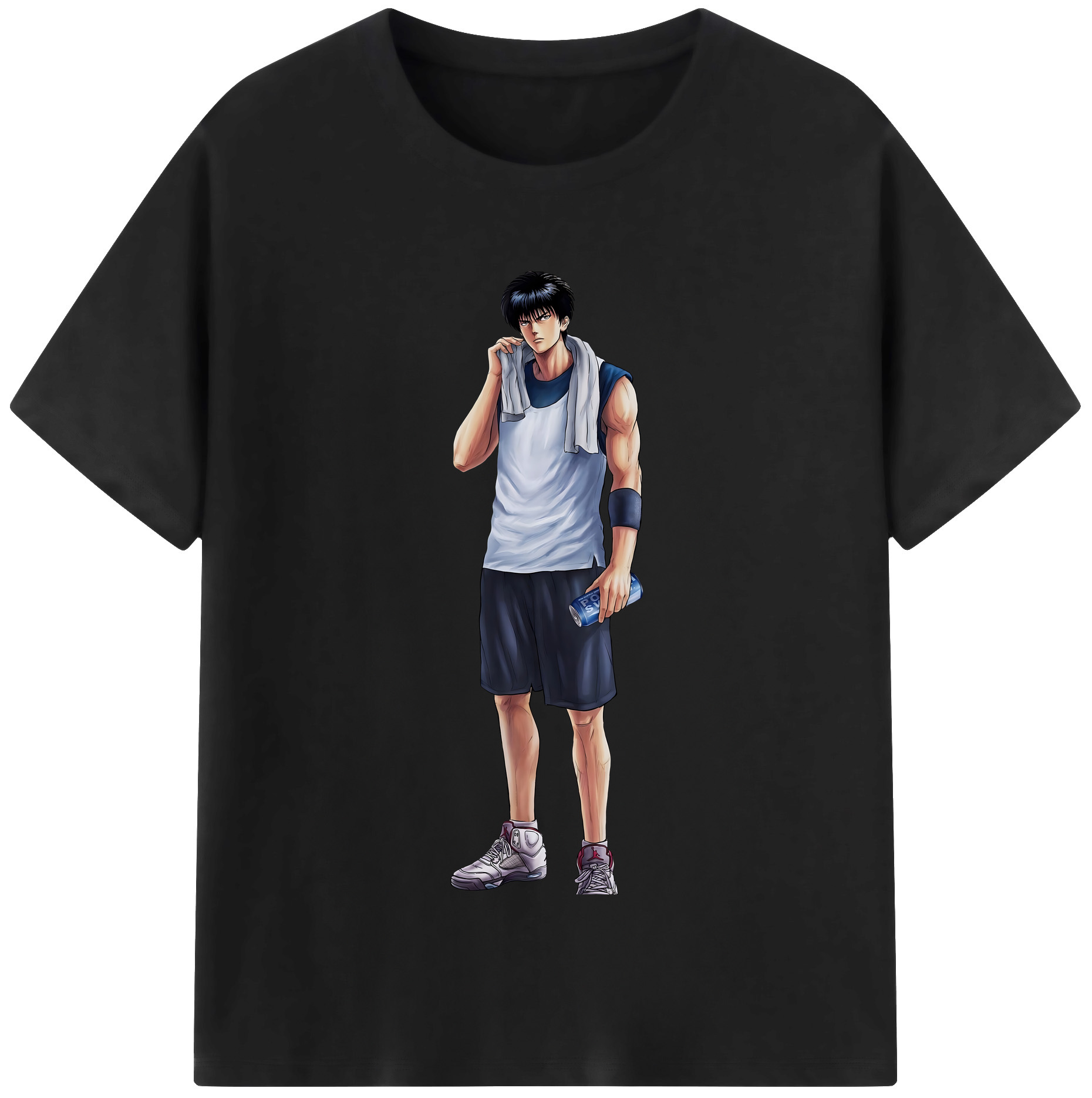 （画像用） SLAM DUNK／スラムダンク レディースカジュアルプリントTシャツ（綿100％）