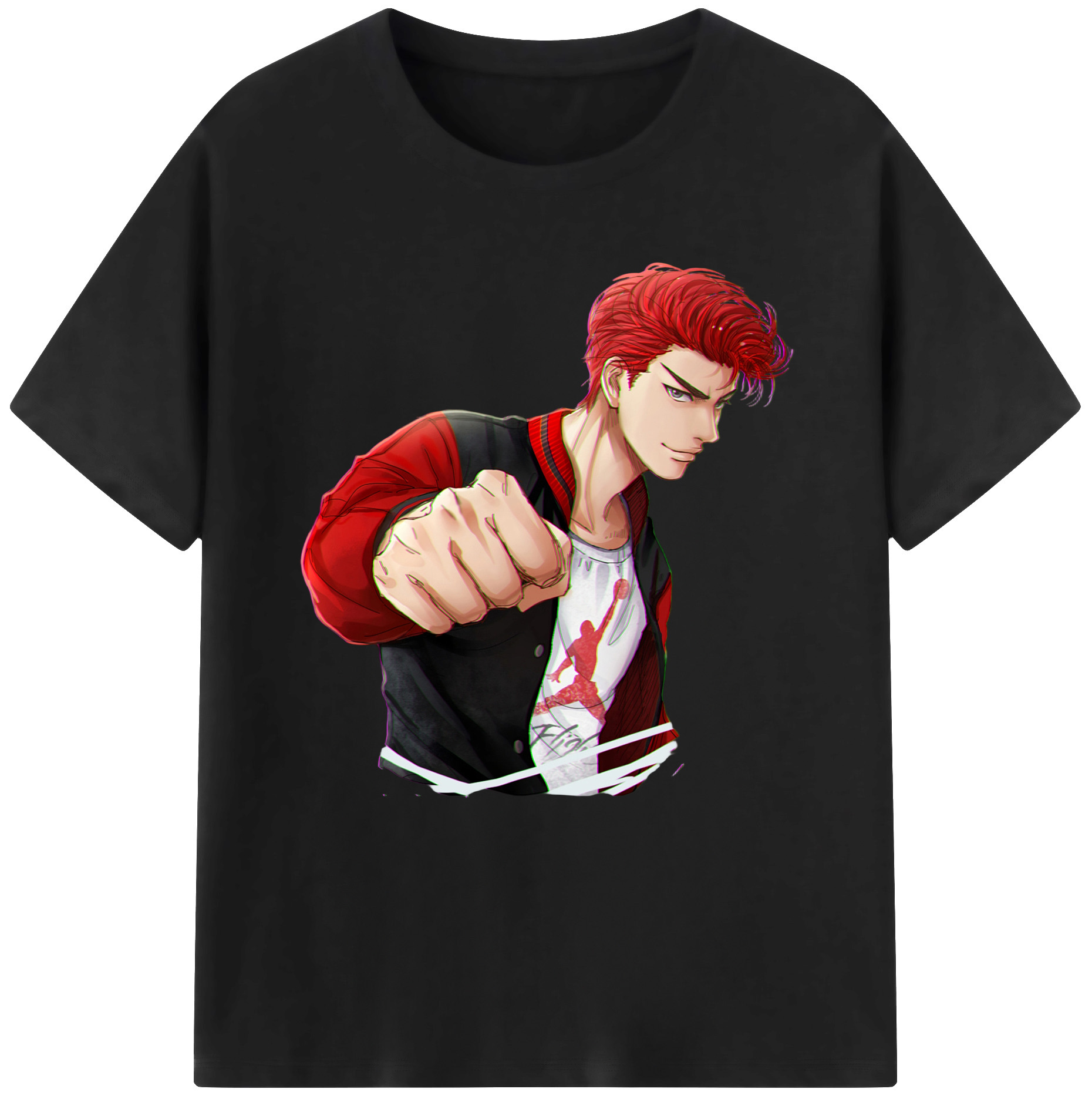 （画像用） SLAM DUNK／スラムダンク レディースカジュアルプリントTシャツ（綿100％）