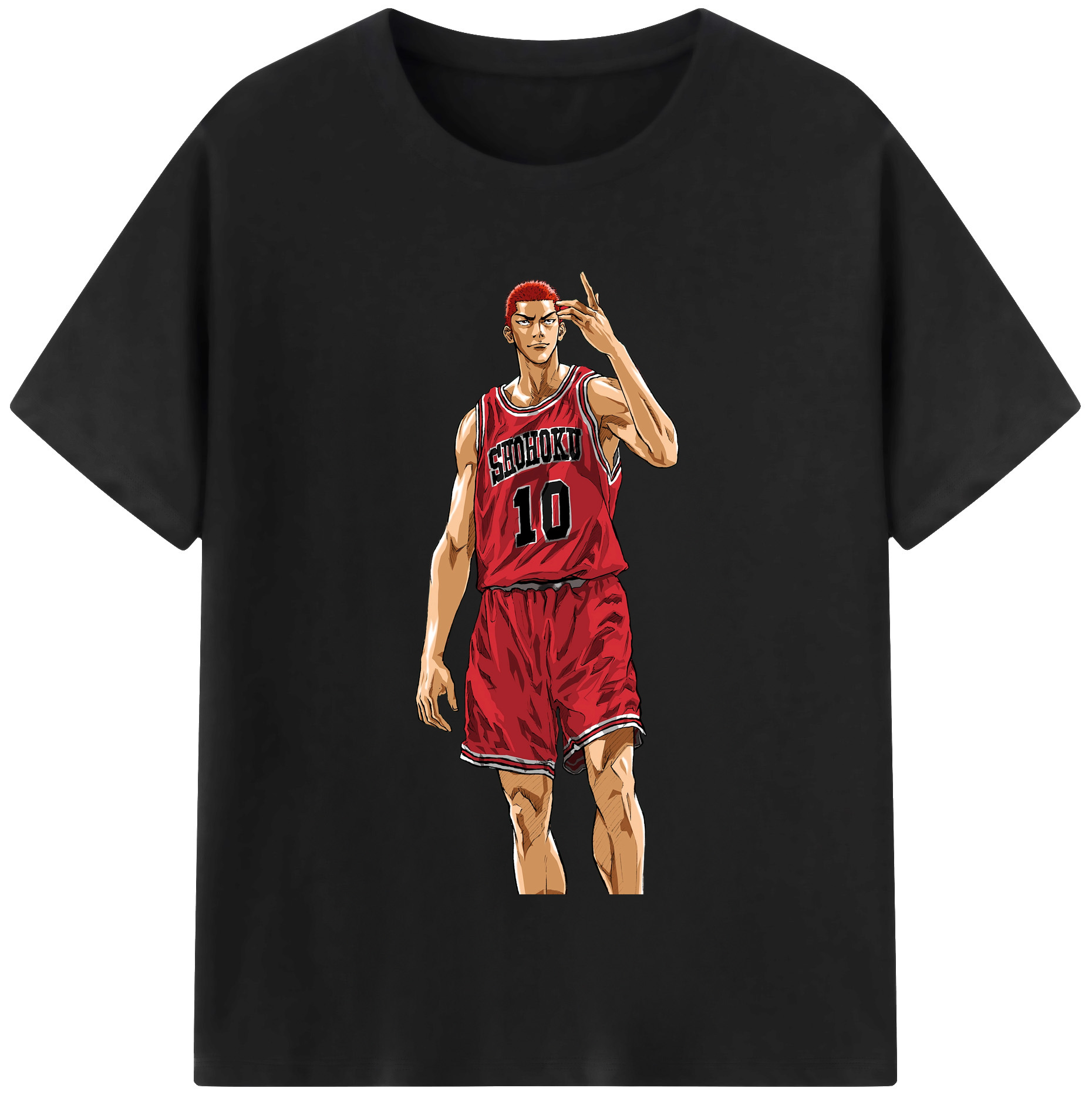 （画像用） SLAM DUNK／スラムダンク レディースカジュアルプリントTシャツ（綿100％）