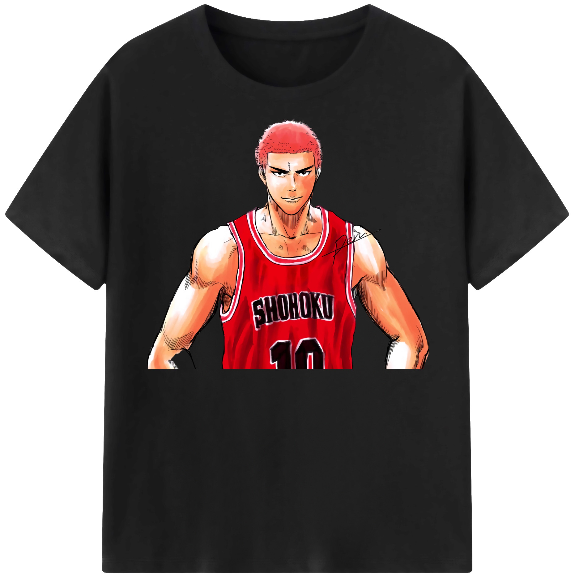 （画像用） SLAM DUNK／スラムダンク レディースカジュアルプリントTシャツ（綿100％）