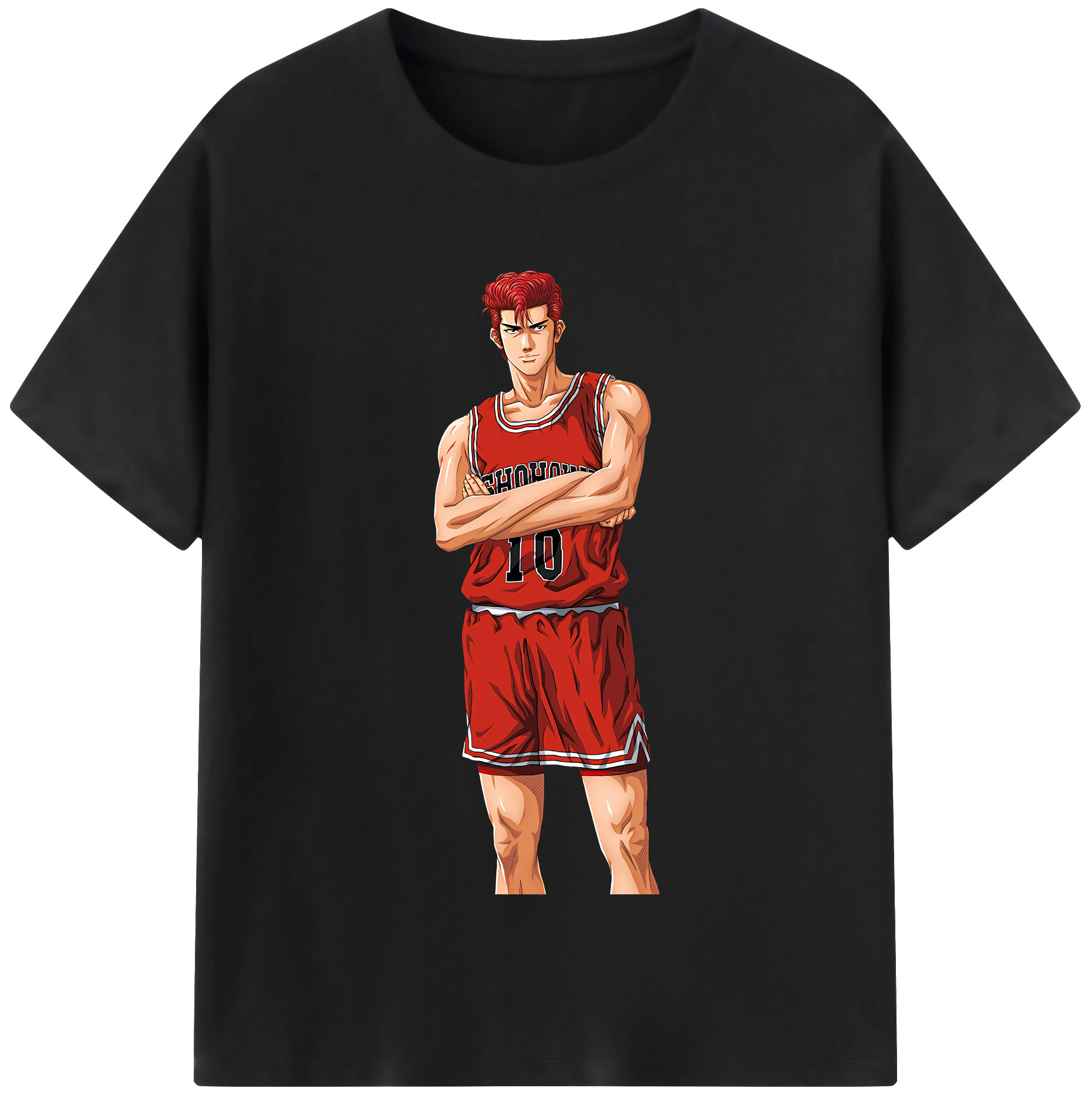 （画像用） SLAM DUNK／スラムダンク レディースカジュアルプリントTシャツ（綿100％）