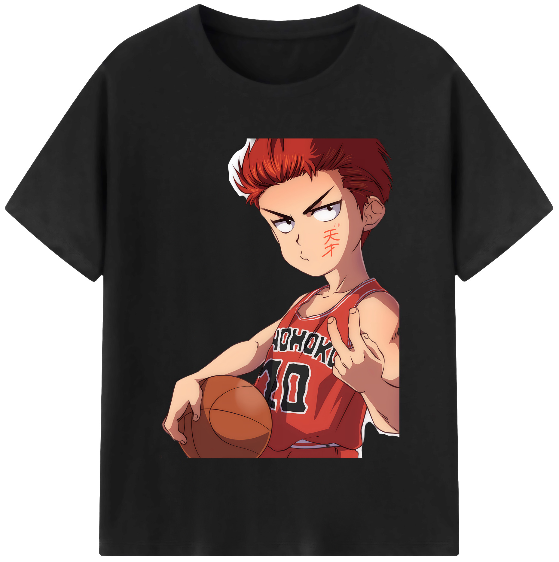 （画像用） SLAM DUNK／スラムダンク レディースカジュアルプリントTシャツ（綿100％）