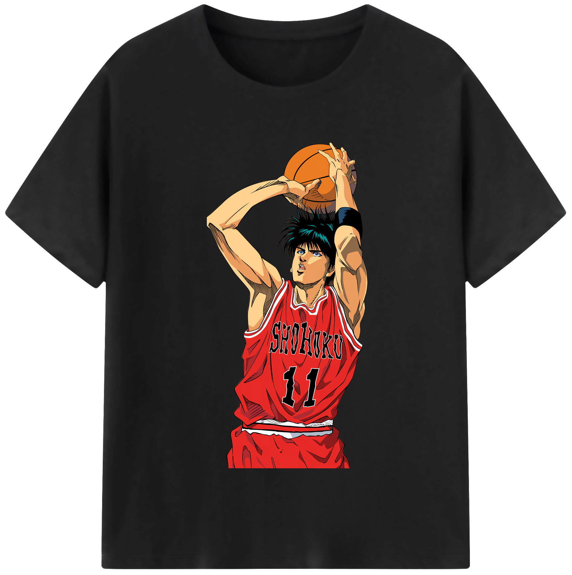 （画像用） SLAM DUNK／スラムダンク レディースカジュアルプリントTシャツ（綿100％）