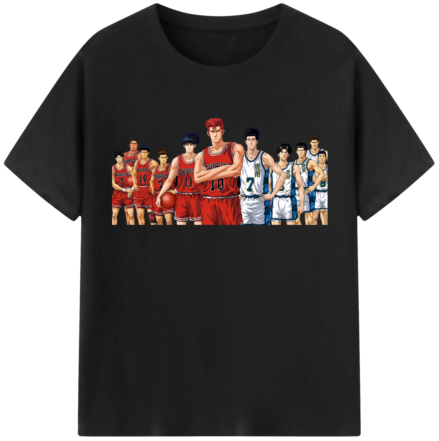 （画像用） SLAM DUNK／スラムダンク レディースカジュアルプリントTシャツ（綿100％）