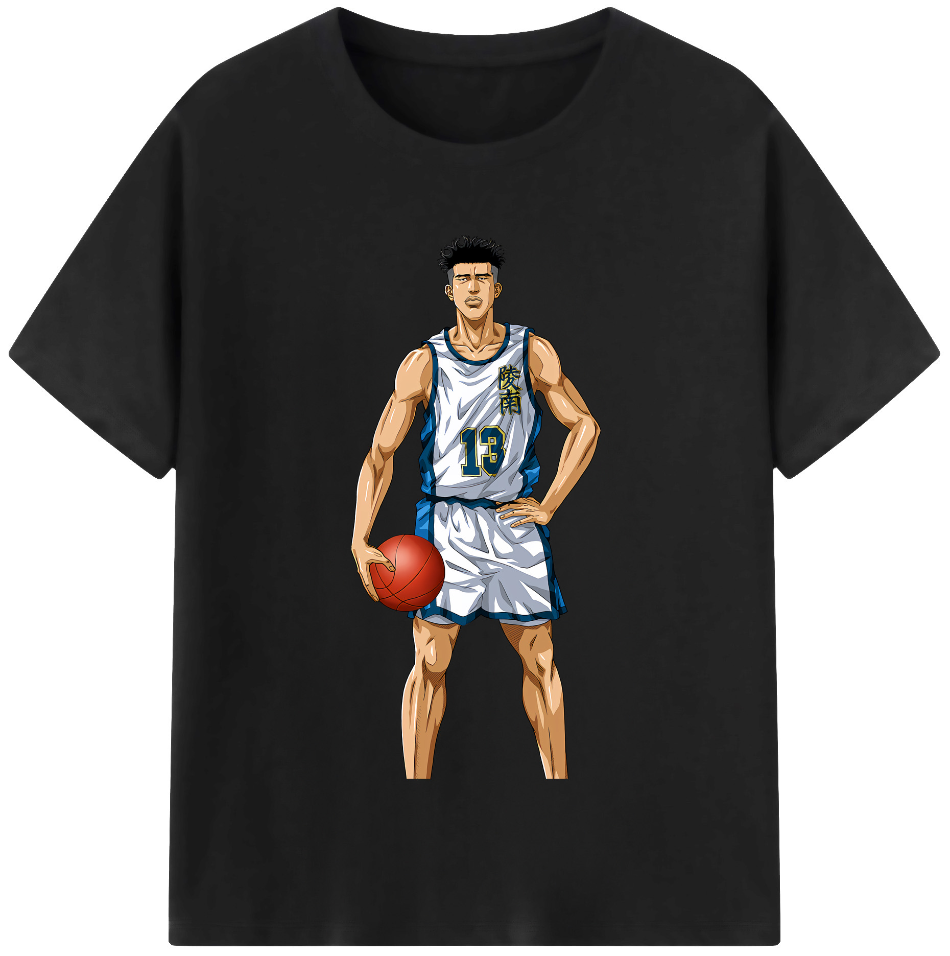 （画像用） SLAM DUNK／スラムダンク レディースカジュアルプリントTシャツ（綿100％）