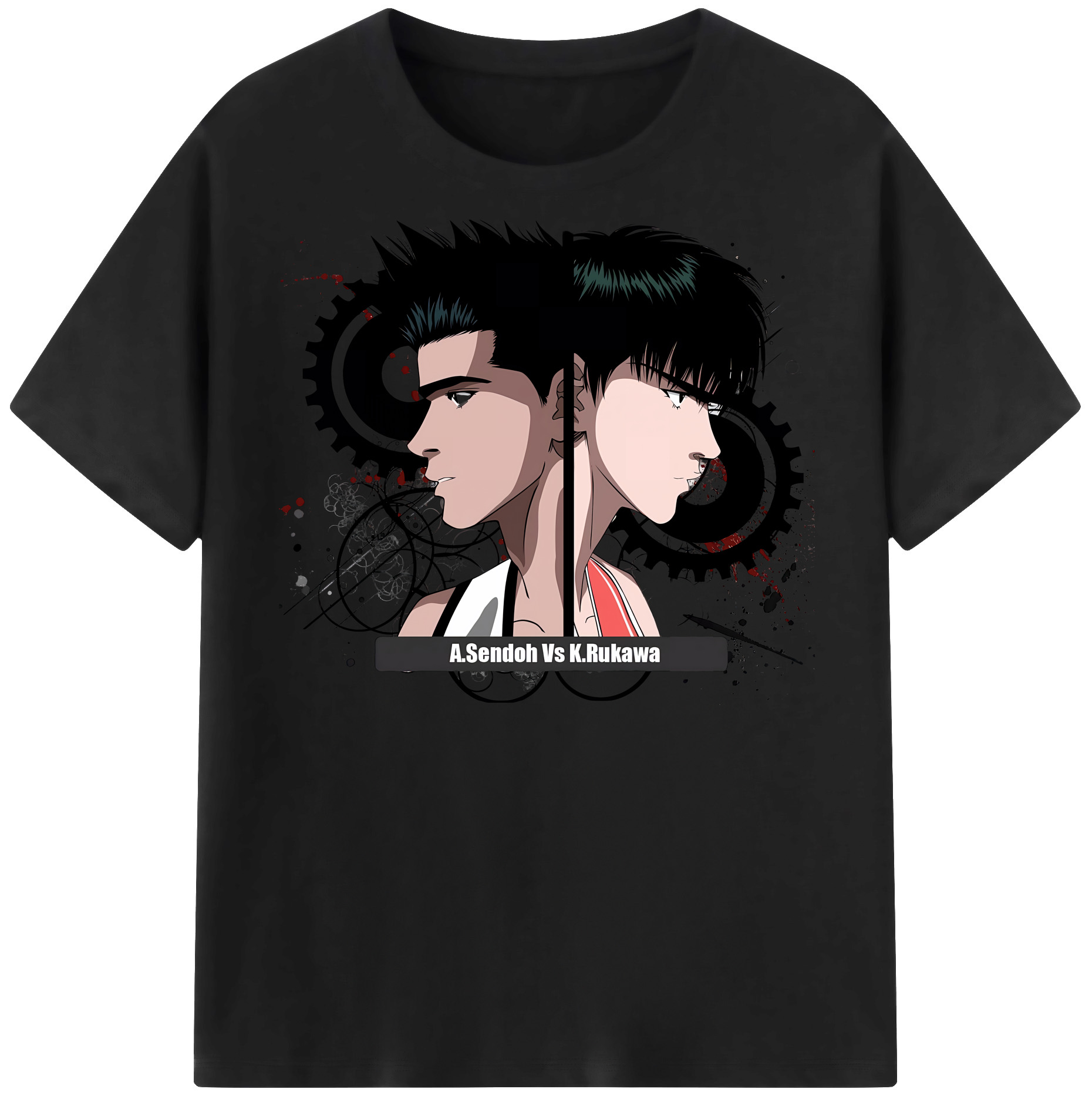 （画像用） SLAM DUNK／スラムダンク レディースカジュアルプリントTシャツ（綿100％）