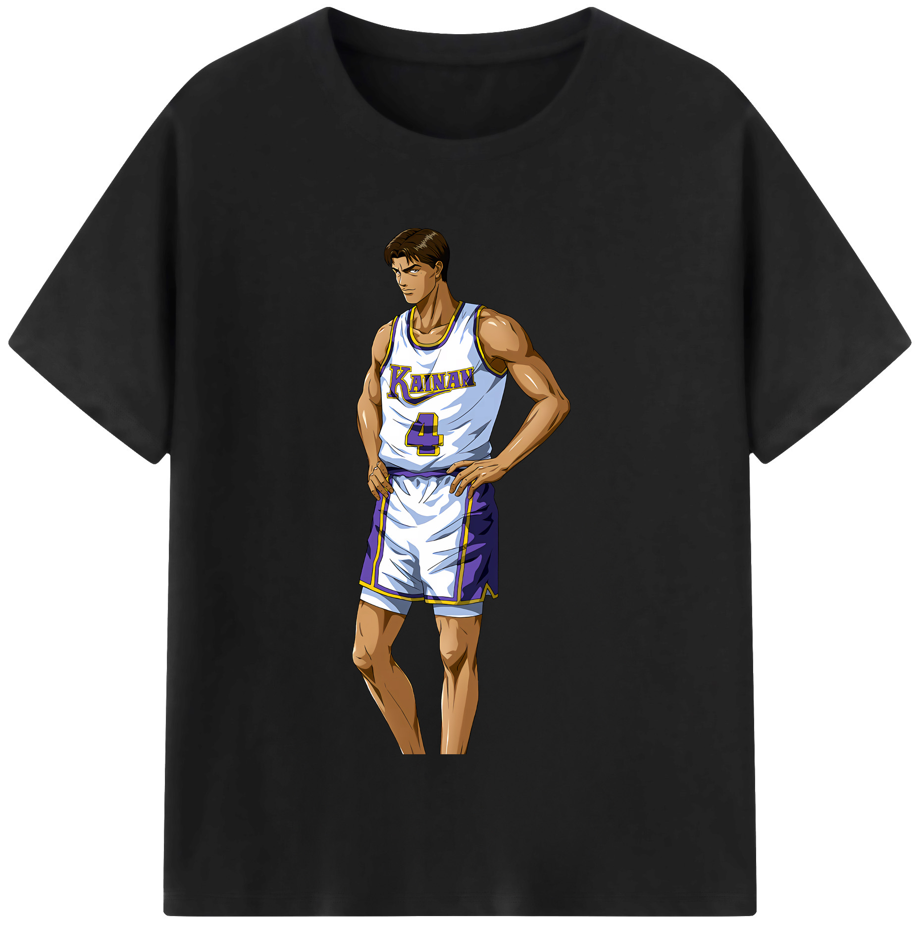 （画像用） SLAM DUNK／スラムダンク レディースカジュアルプリントTシャツ（綿100％）
