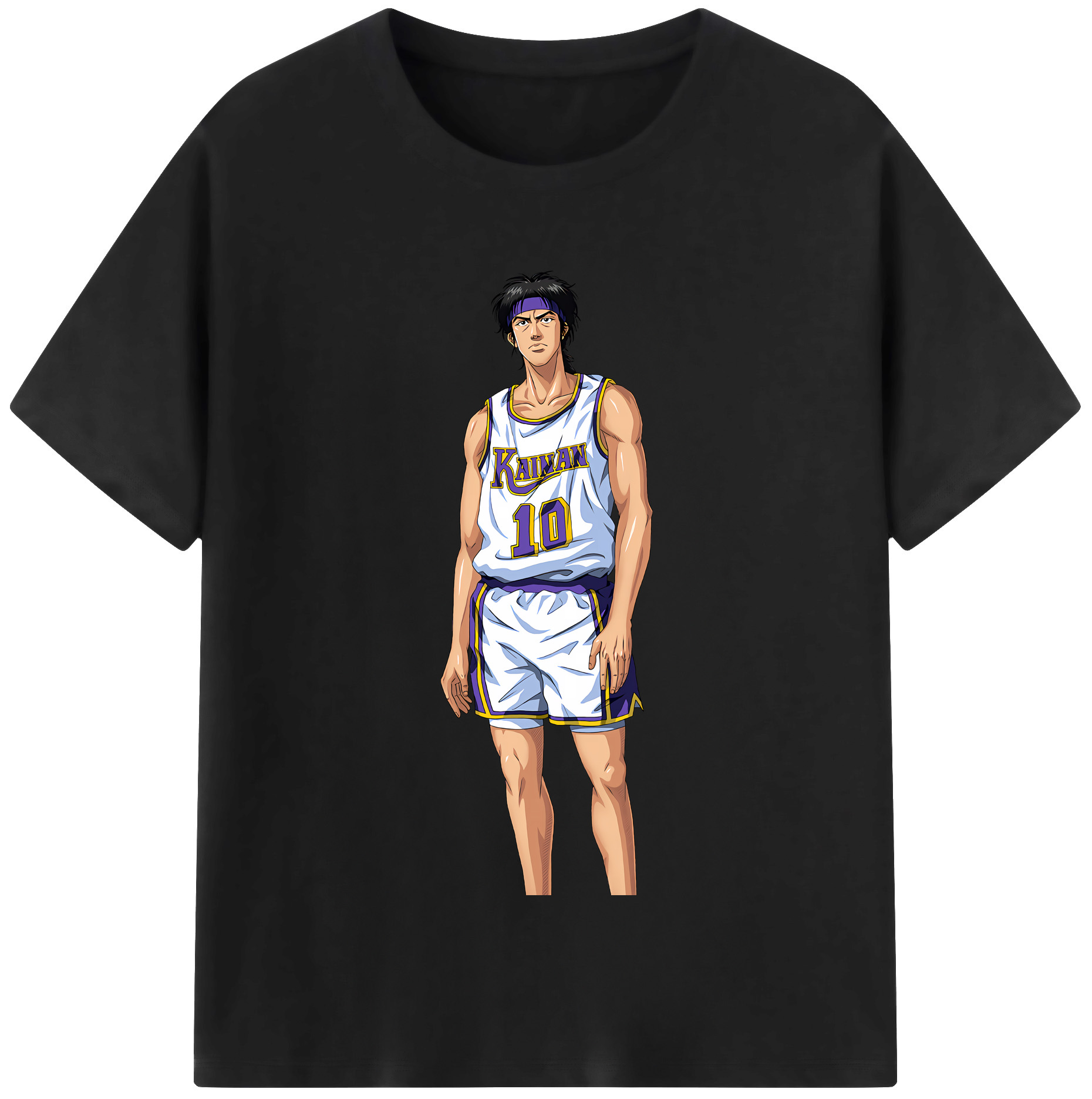 （画像用） SLAM DUNK／スラムダンク レディースカジュアルプリントTシャツ（綿100％）