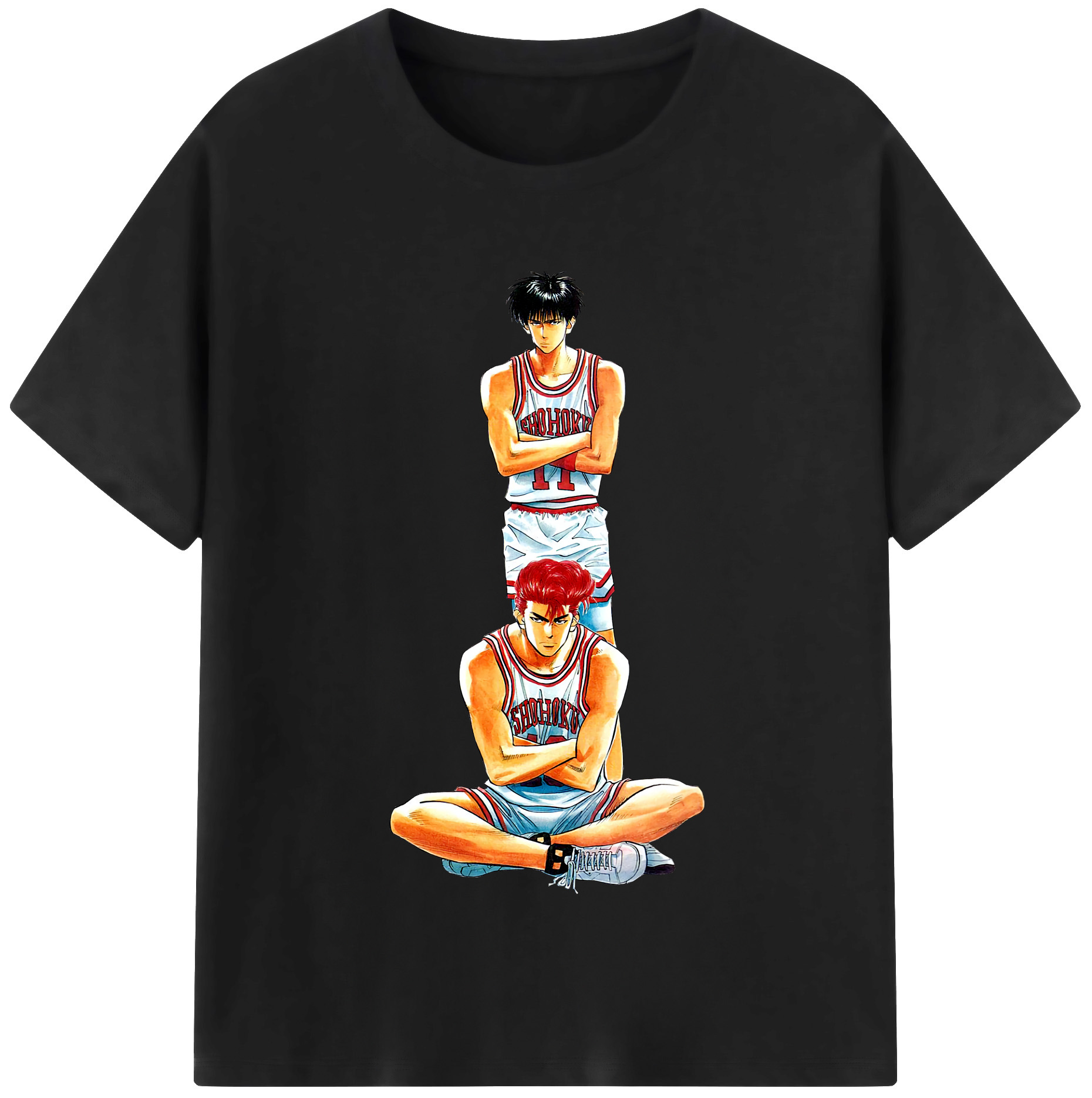 （画像用） SLAM DUNK／スラムダンク レディースカジュアルプリントTシャツ（綿100％）