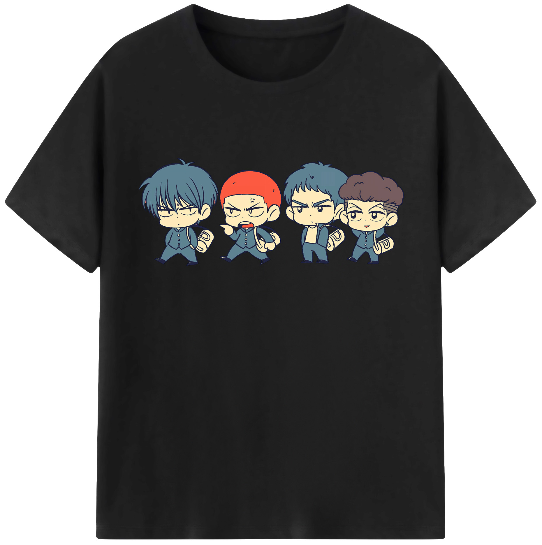 （画像用） SLAM DUNK／スラムダンク レディースカジュアルプリントTシャツ（綿100％）