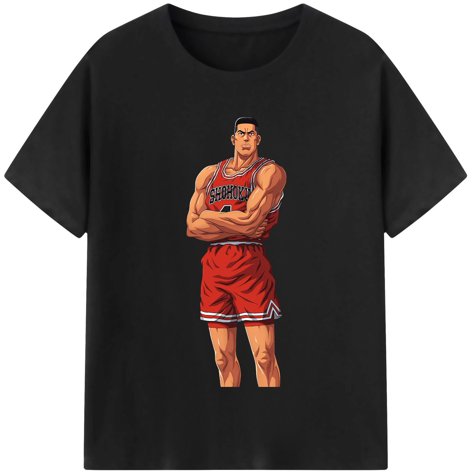（画像用） SLAM DUNK／スラムダンク レディースカジュアルプリントTシャツ（綿100％）