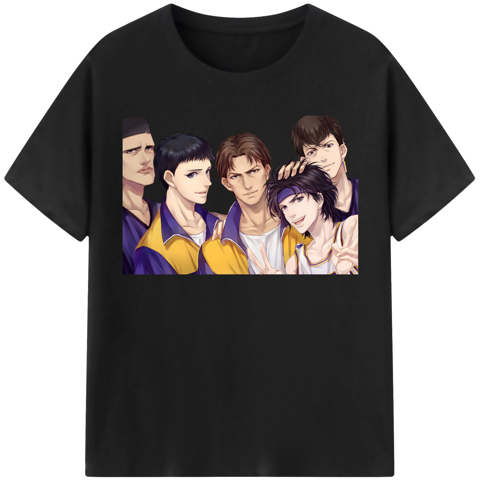 （画像用） SLAM DUNK／スラムダンク レディースカジュアルプリントTシャツ（綿100％）