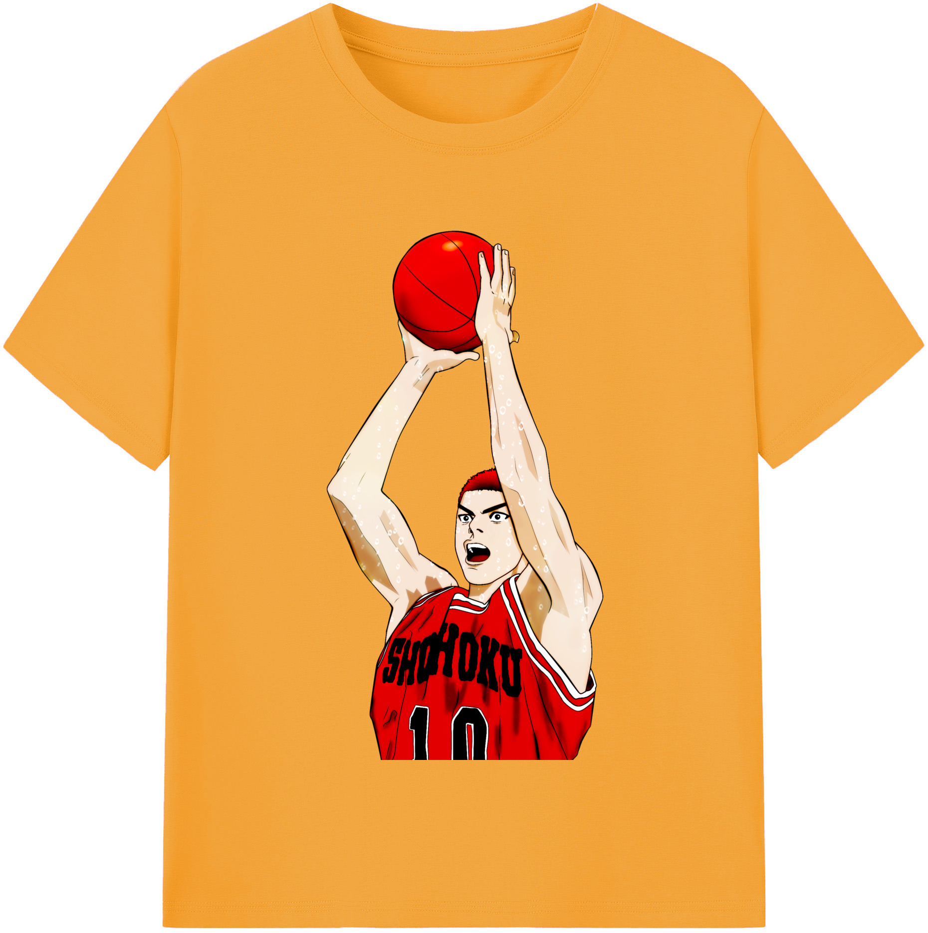 （画像用） SLAM DUNK／スラムダンク レディースカジュアルプリントTシャツ（綿100％）