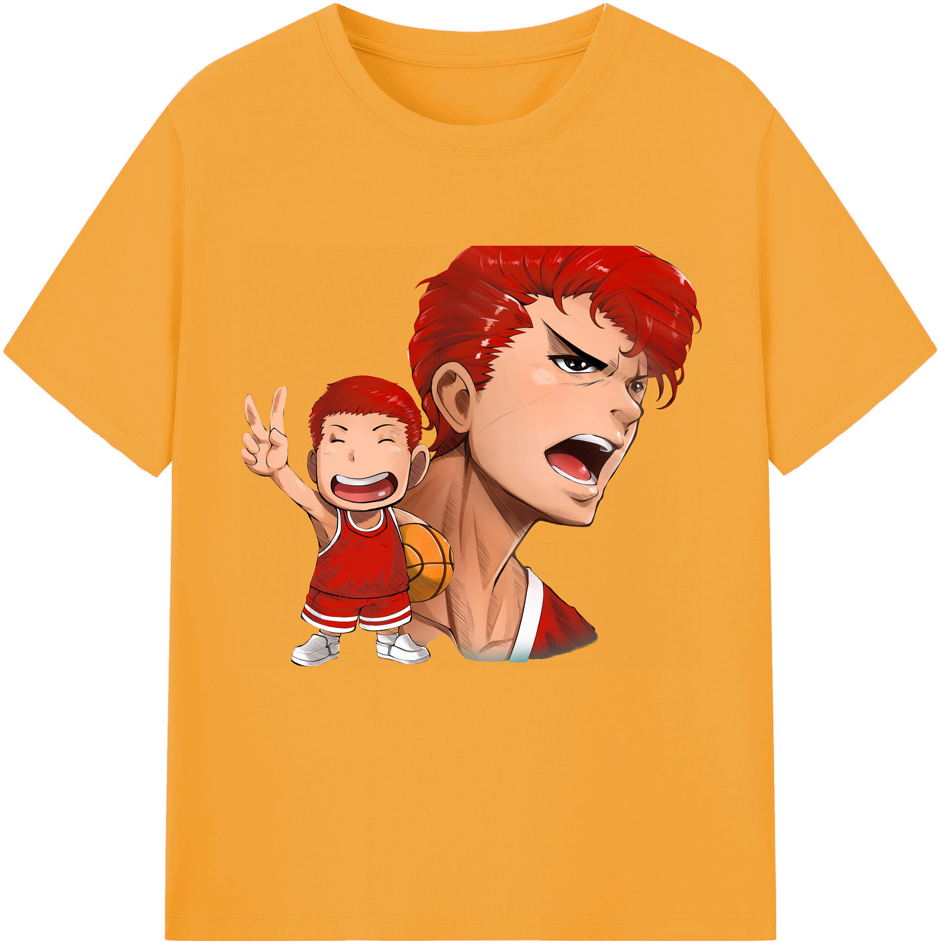 （画像用） SLAM DUNK／スラムダンク レディースカジュアルプリントTシャツ（綿100％）
