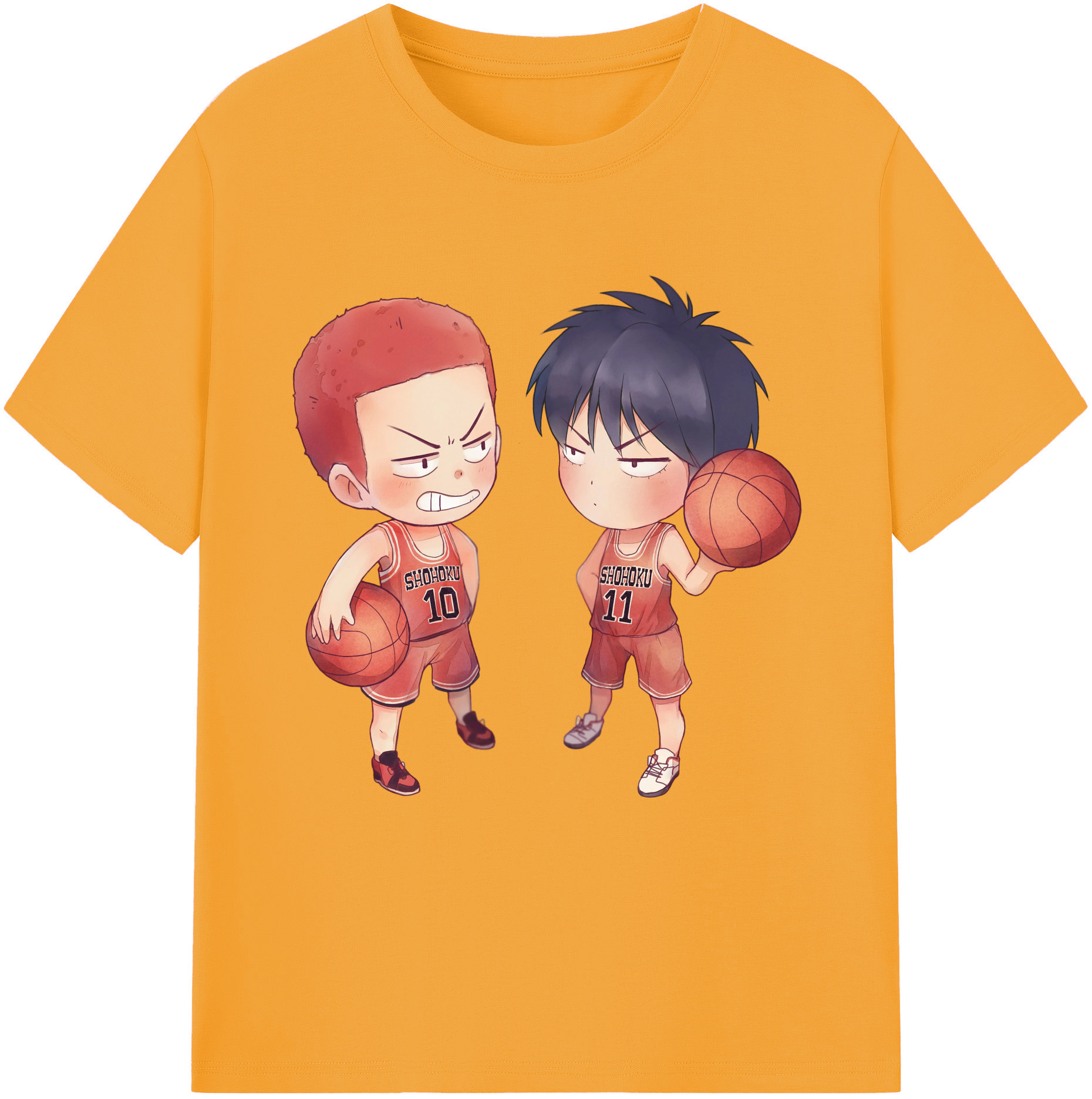 （画像用） SLAM DUNK／スラムダンク レディースカジュアルプリントTシャツ（綿100％）