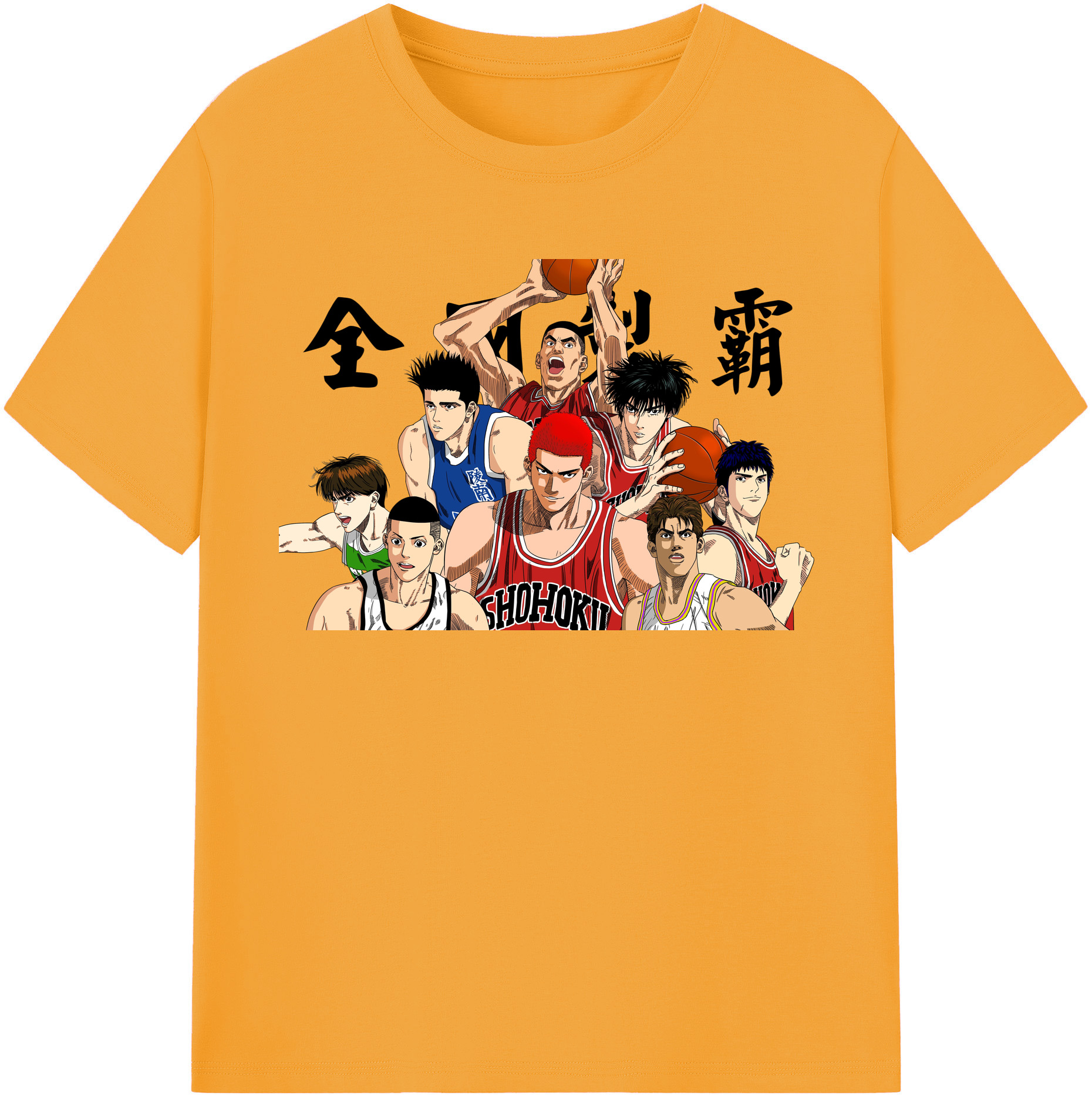 （画像用） SLAM DUNK／スラムダンク レディースカジュアルプリントTシャツ（綿100％）