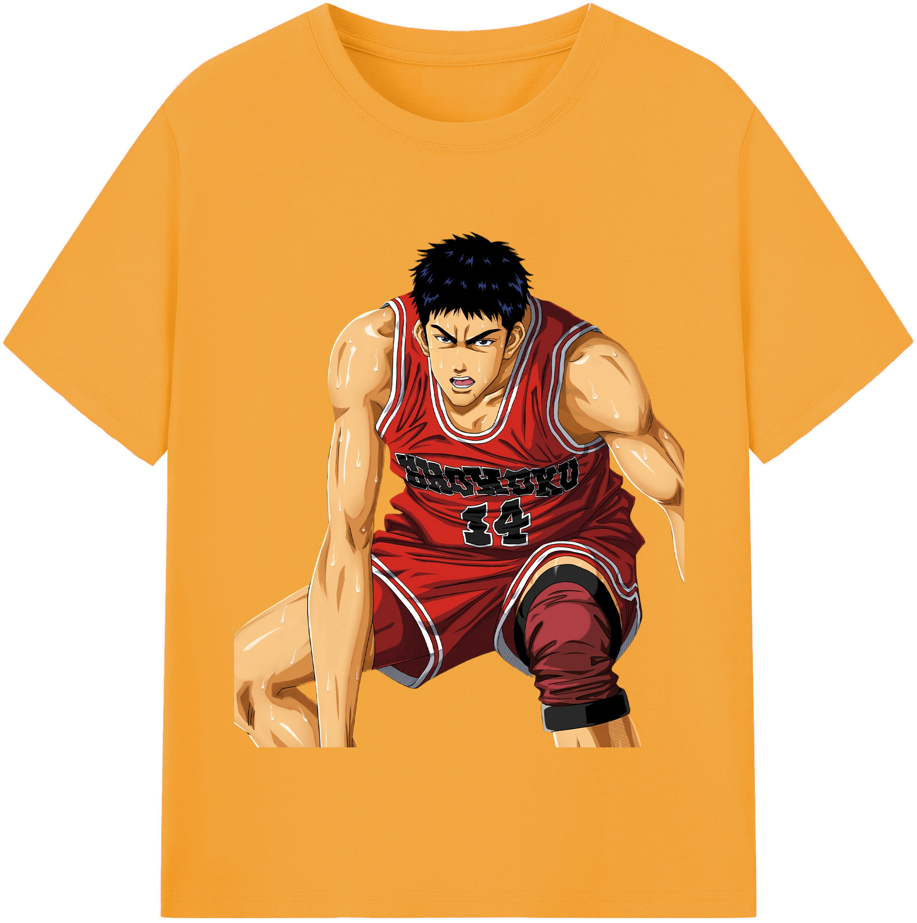 （画像用） SLAM DUNK／スラムダンク レディースカジュアルプリントTシャツ（綿100％）