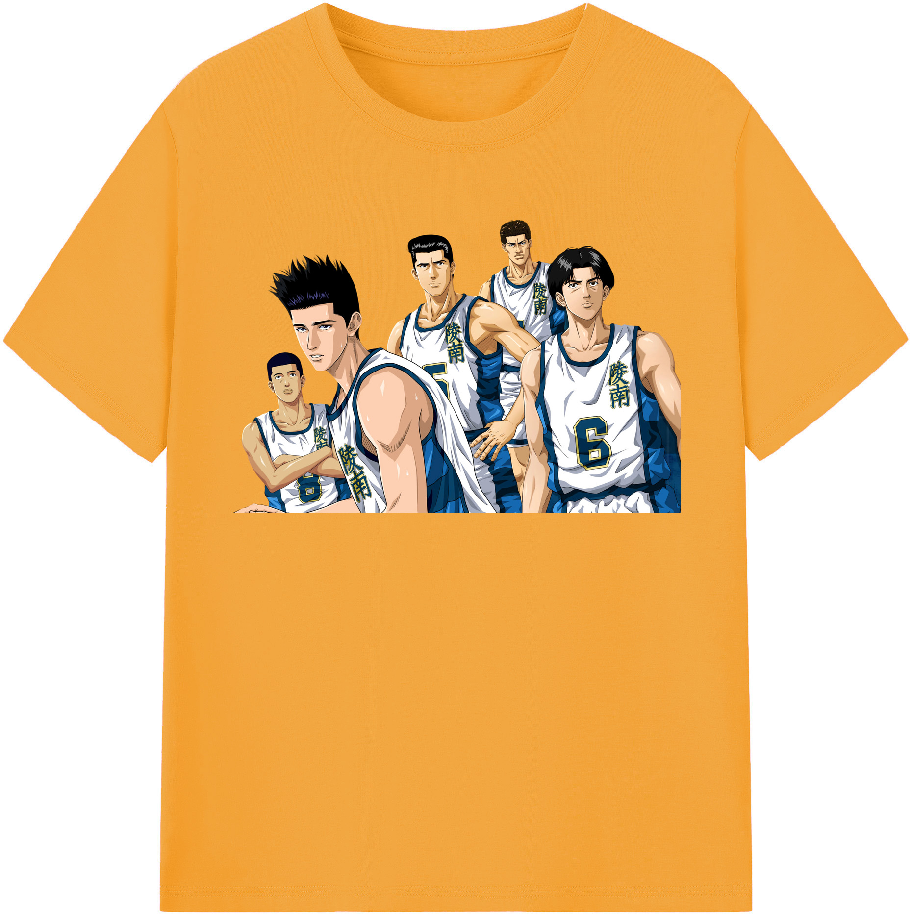 （画像用） SLAM DUNK／スラムダンク レディースカジュアルプリントTシャツ（綿100％）