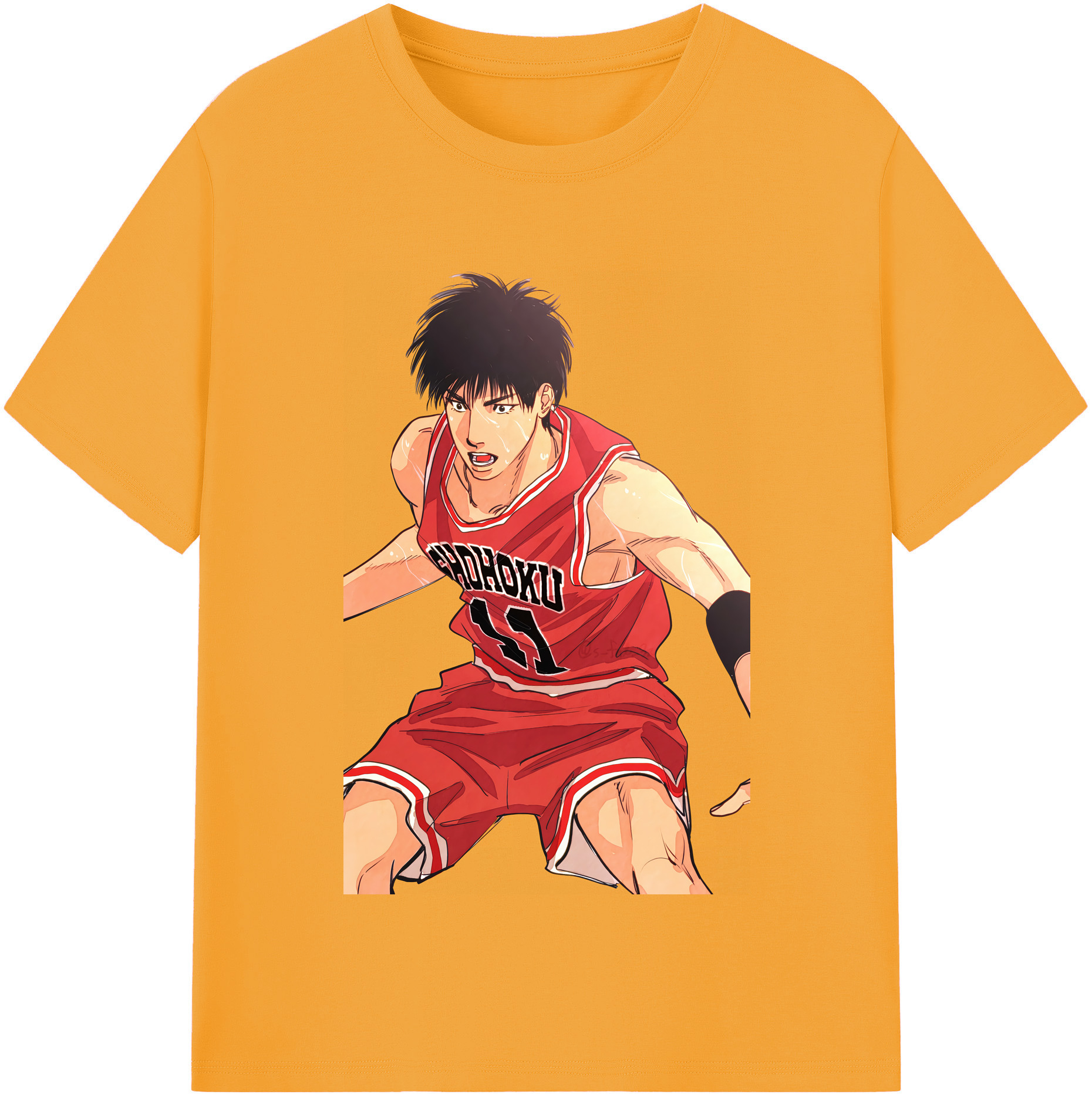 （画像用） SLAM DUNK／スラムダンク レディースカジュアルプリントTシャツ（綿100％）
