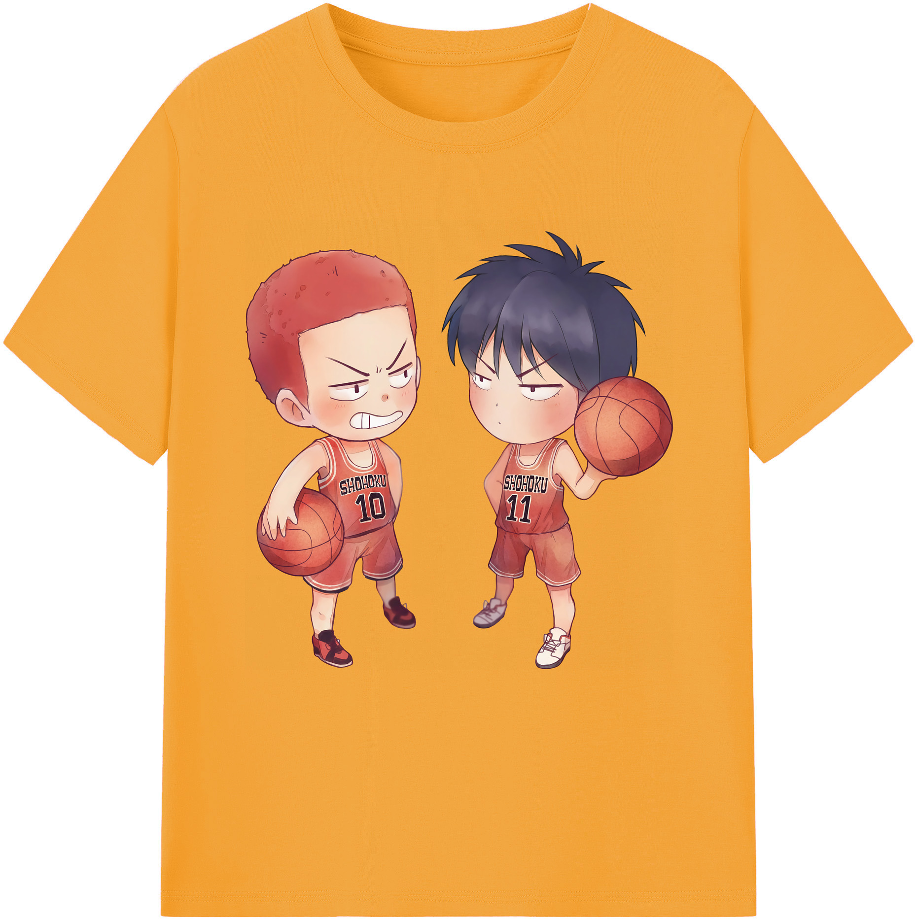 （画像用） SLAM DUNK／スラムダンク レディースカジュアルプリントTシャツ（綿100％）