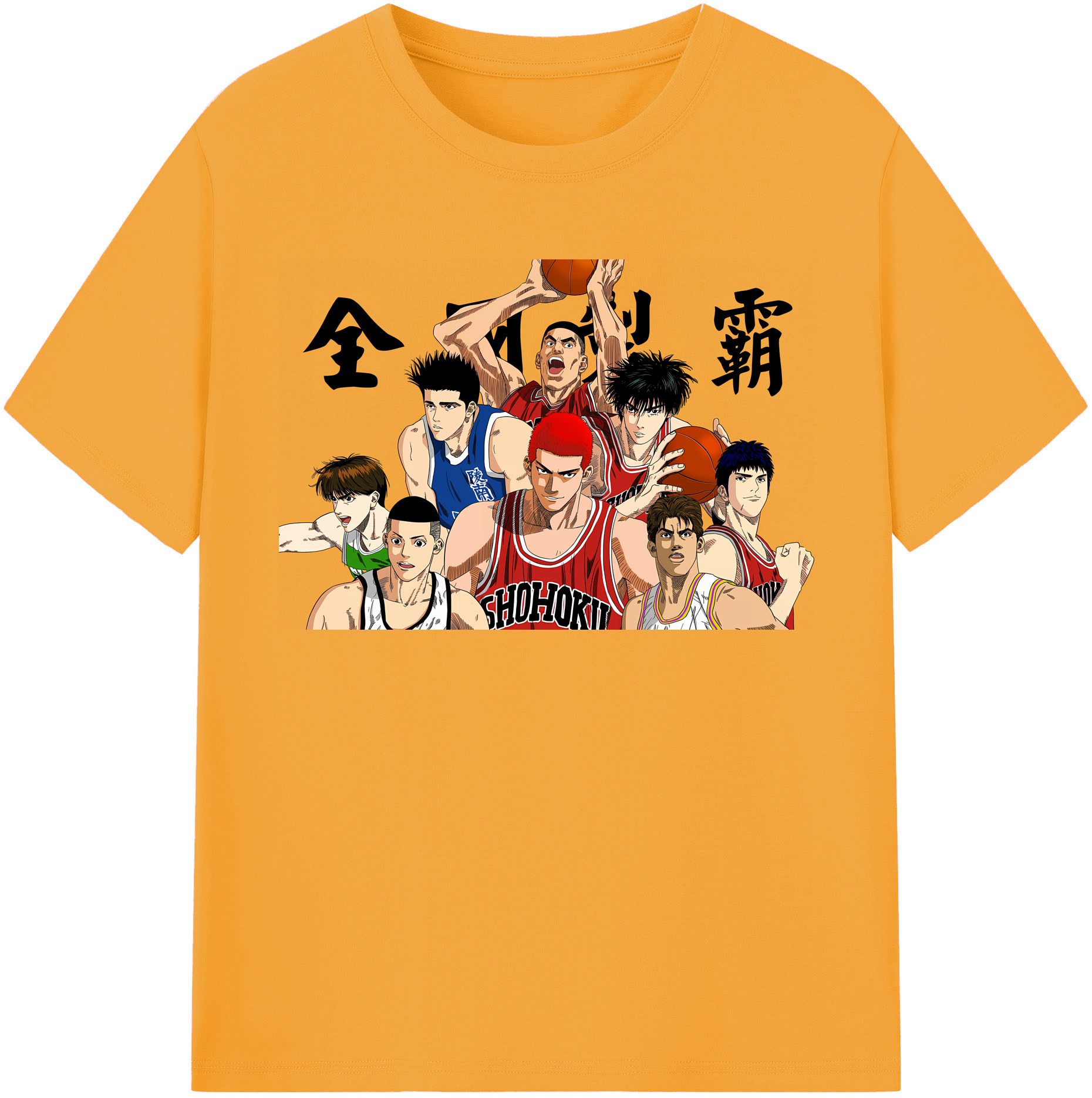 （画像用） SLAM DUNK／スラムダンク レディースカジュアルプリントTシャツ（綿100％）