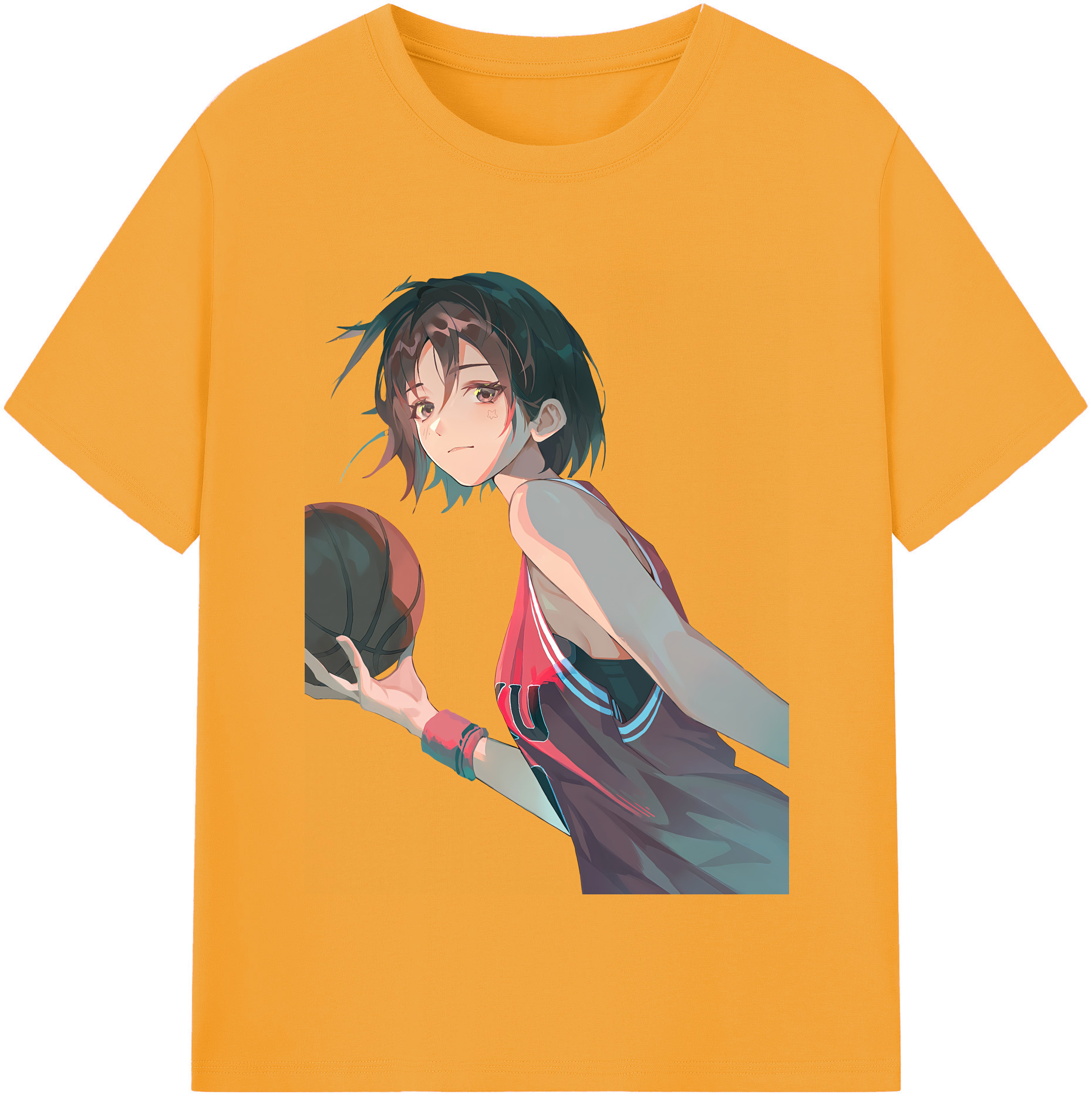 （画像用） SLAM DUNK／スラムダンク レディースカジュアルプリントTシャツ（綿100％）
