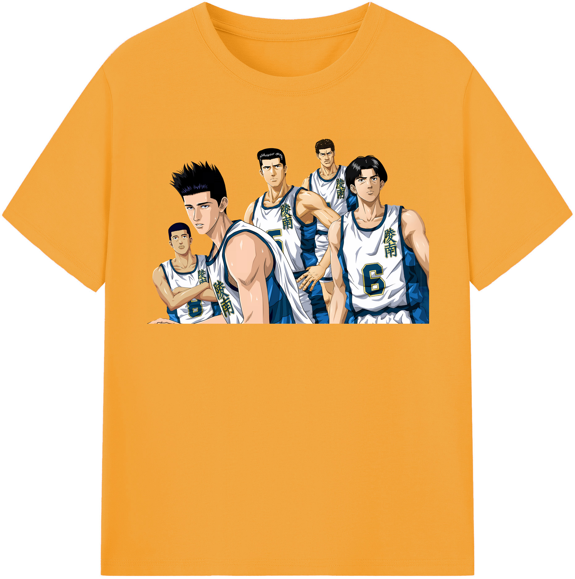 （画像用） SLAM DUNK／スラムダンク レディースカジュアルプリントTシャツ（綿100％）