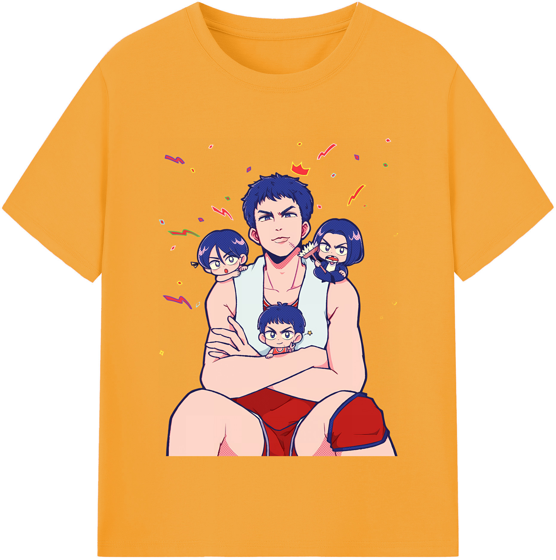 （画像用） SLAM DUNK／スラムダンク レディースカジュアルプリントTシャツ（綿100％）