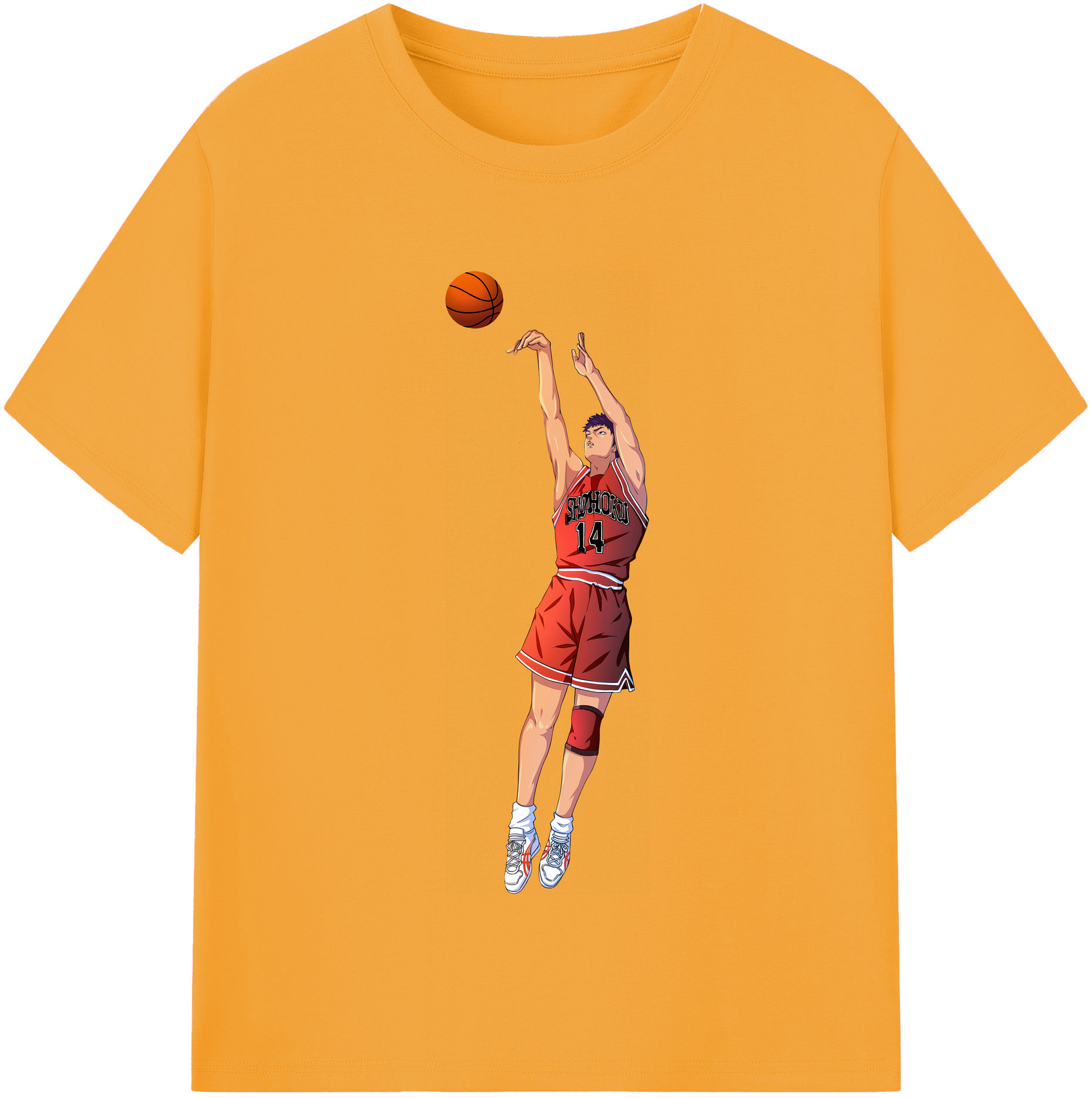 （画像用） SLAM DUNK／スラムダンク レディースカジュアルプリントTシャツ（綿100％）
