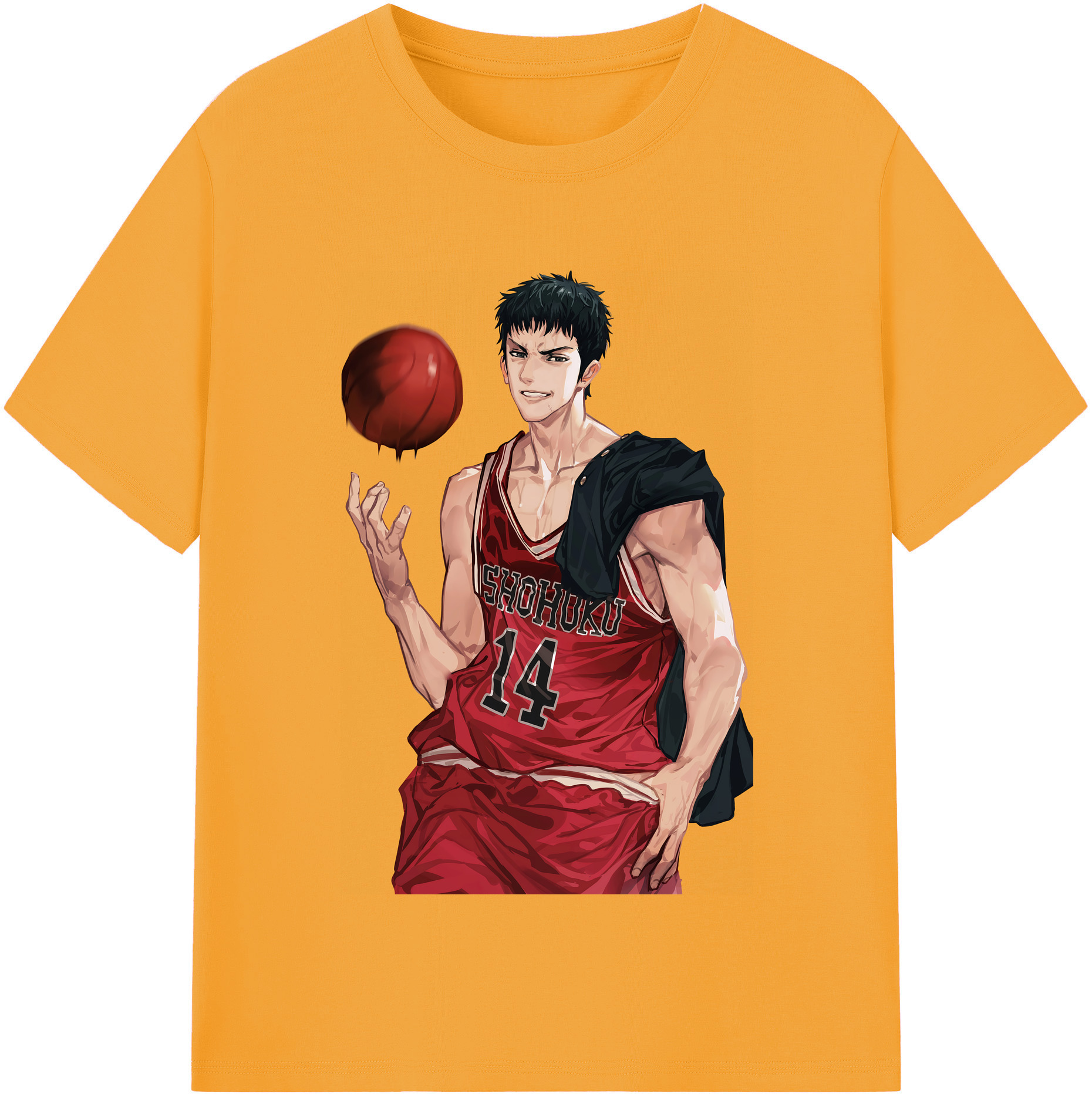 （画像用） SLAM DUNK／スラムダンク レディースカジュアルプリントTシャツ（綿100％）