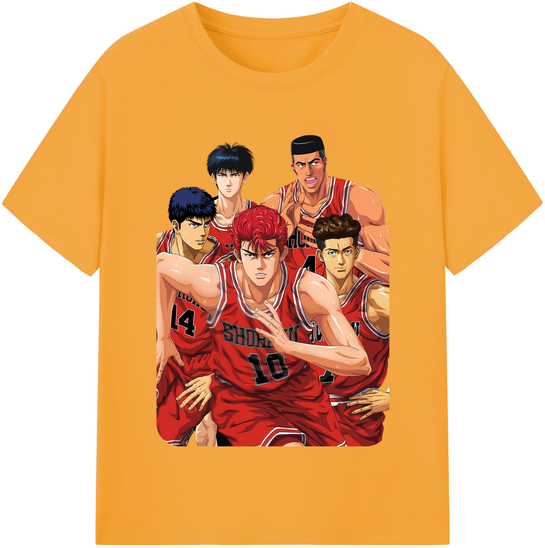 （画像用） SLAM DUNK／スラムダンク レディースカジュアルプリントTシャツ（綿100％）