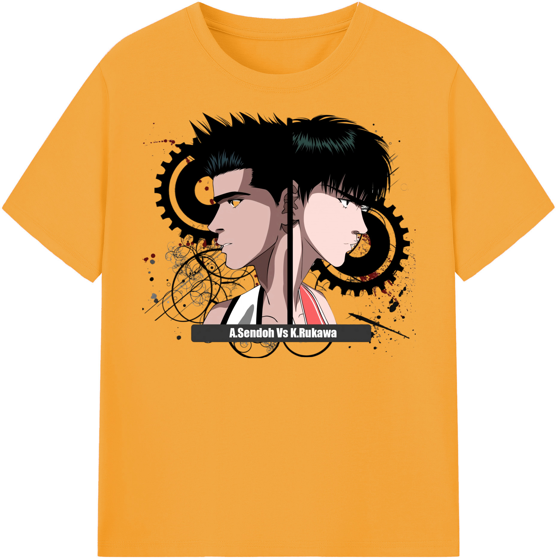 （画像用） SLAM DUNK／スラムダンク レディースカジュアルプリントTシャツ（綿100％）
