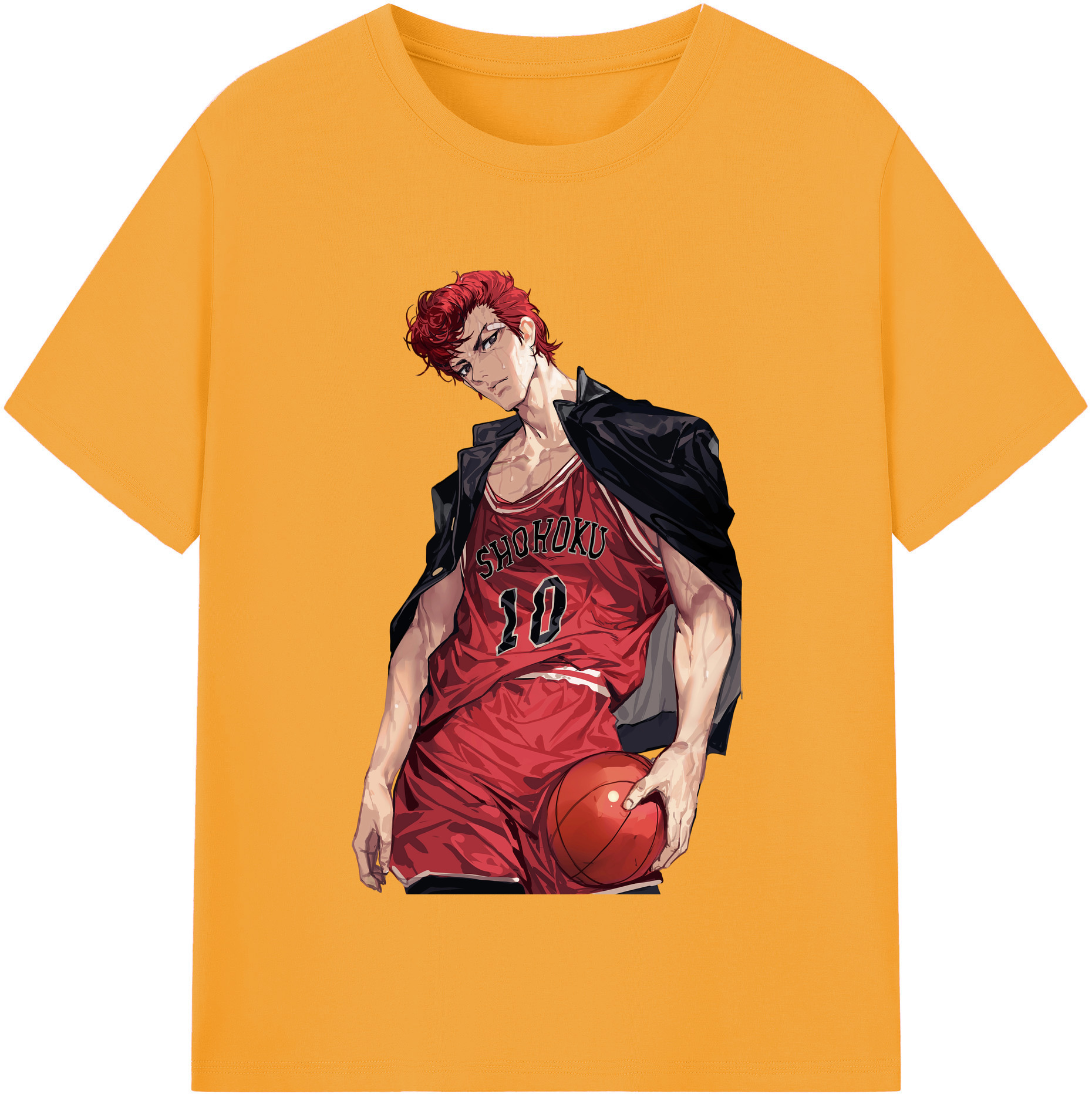 （画像用） SLAM DUNK／スラムダンク レディースカジュアルプリントTシャツ（綿100％）