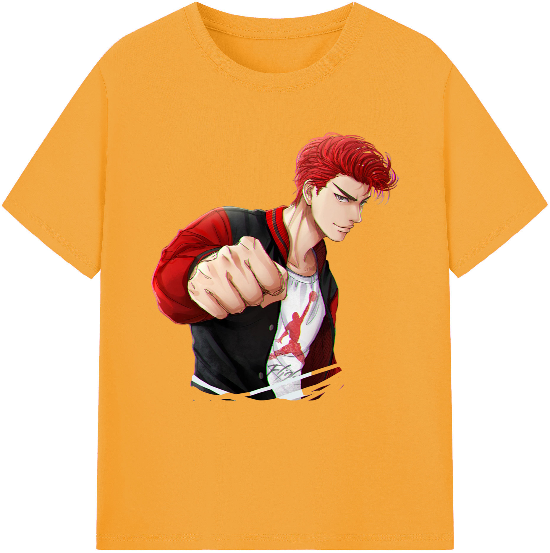 （画像用） SLAM DUNK／スラムダンク レディースカジュアルプリントTシャツ（綿100％）